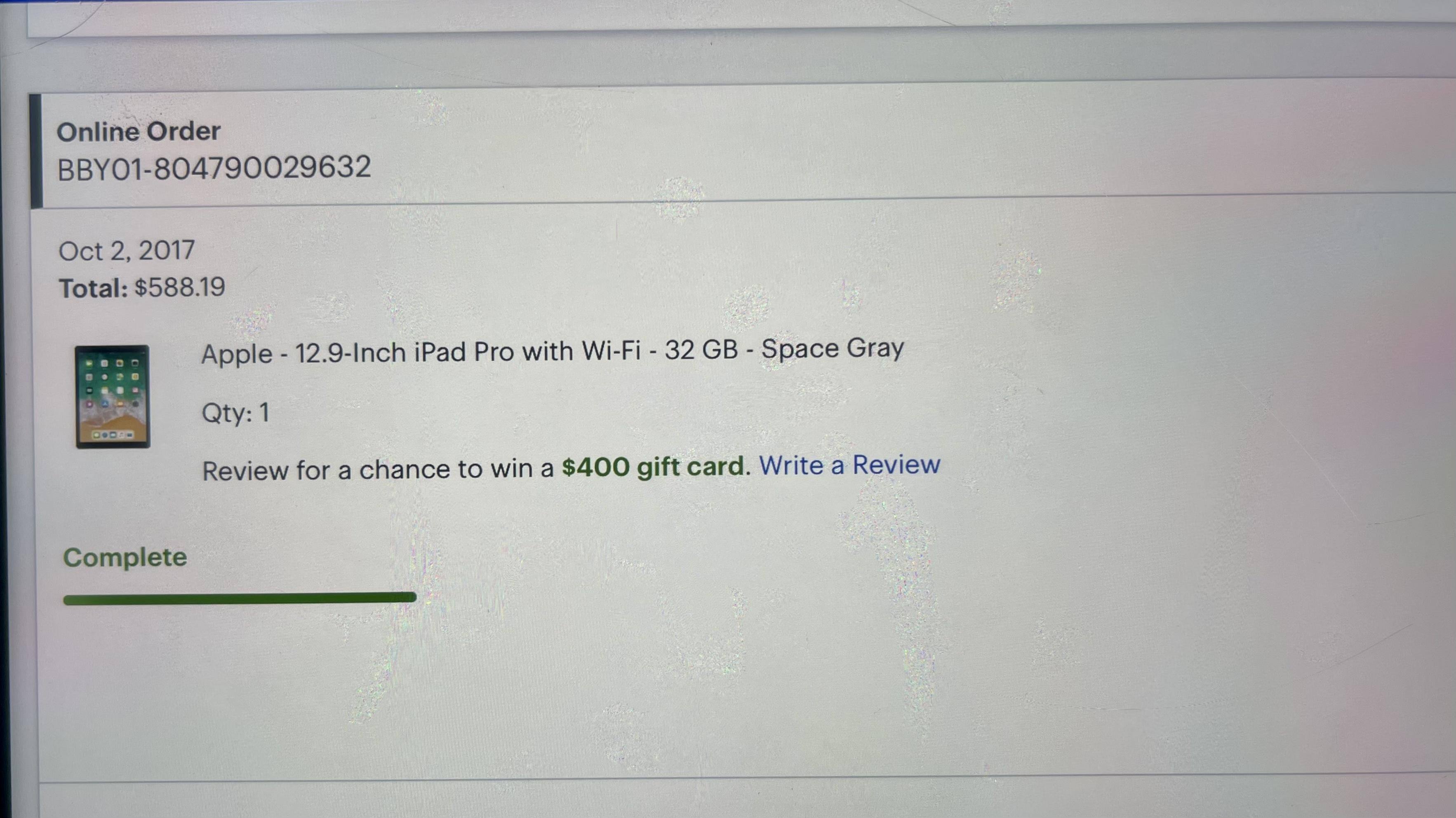 Customer provided, click to load a larger version