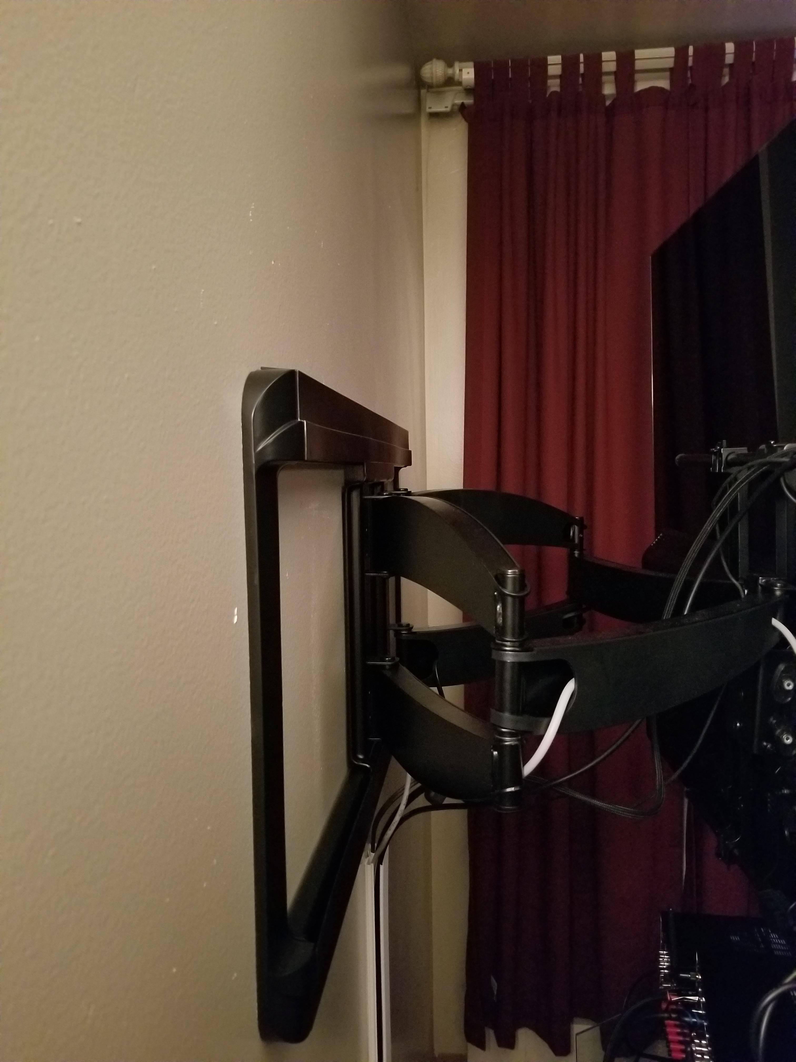 Extends far from wall, click to load a larger version