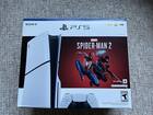 ② PACK SPIDER MAN 2 : PS5 SLIM STANDARD ( LECTEUR CD ) 1TB - — Jeux