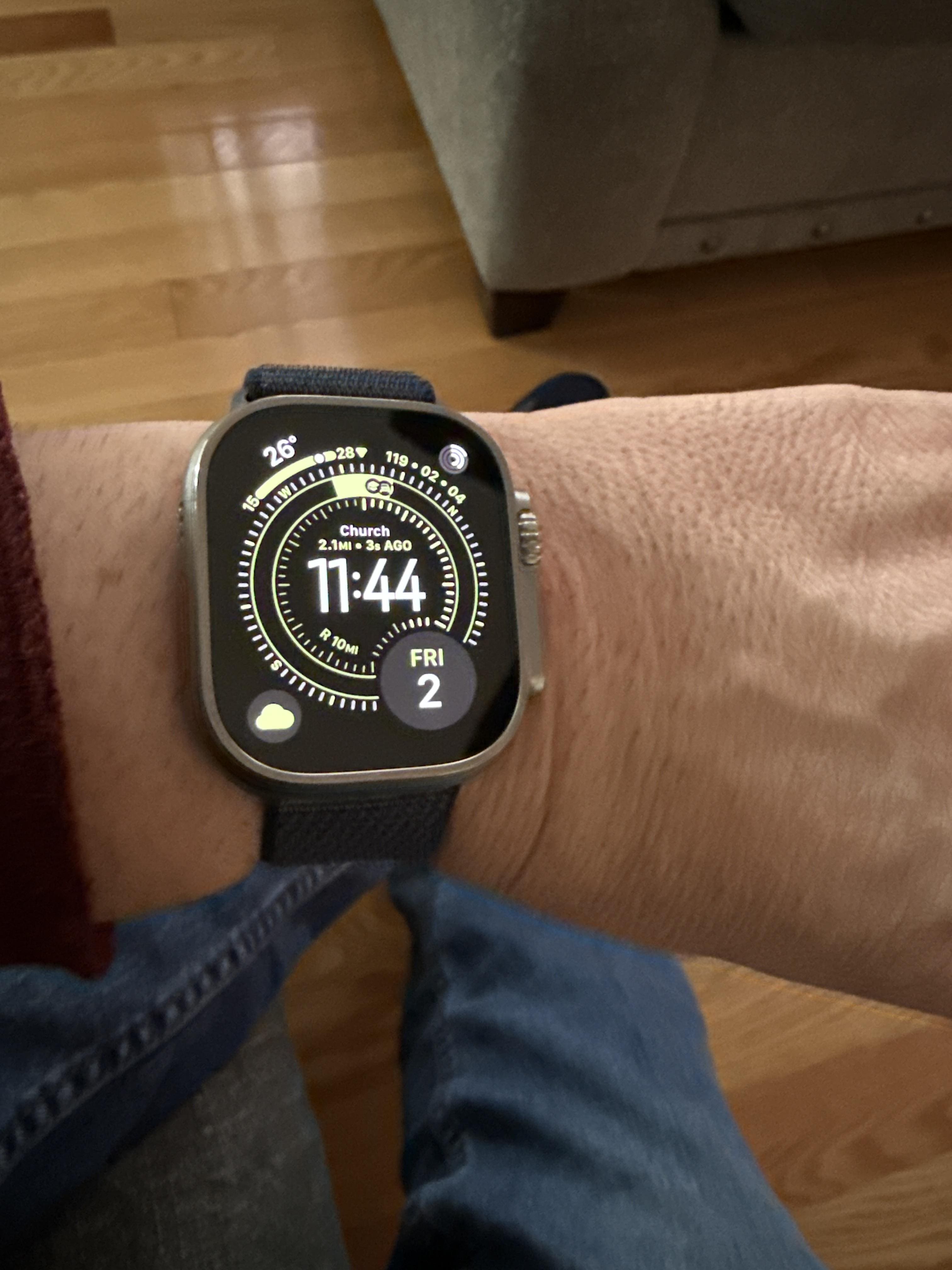 Apple 46mm Sport Loop Ultramarine MXL73AM/A - Best Buy display picture 1