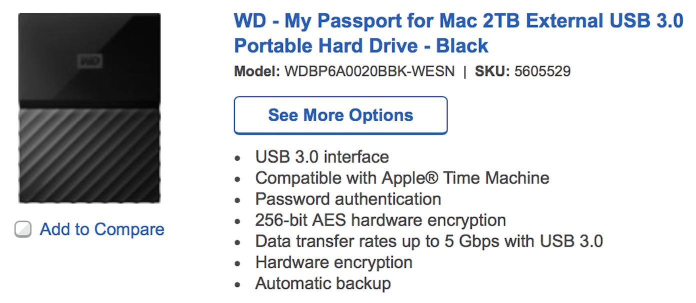 WD-My Passport Hard Drive, click to load a larger version