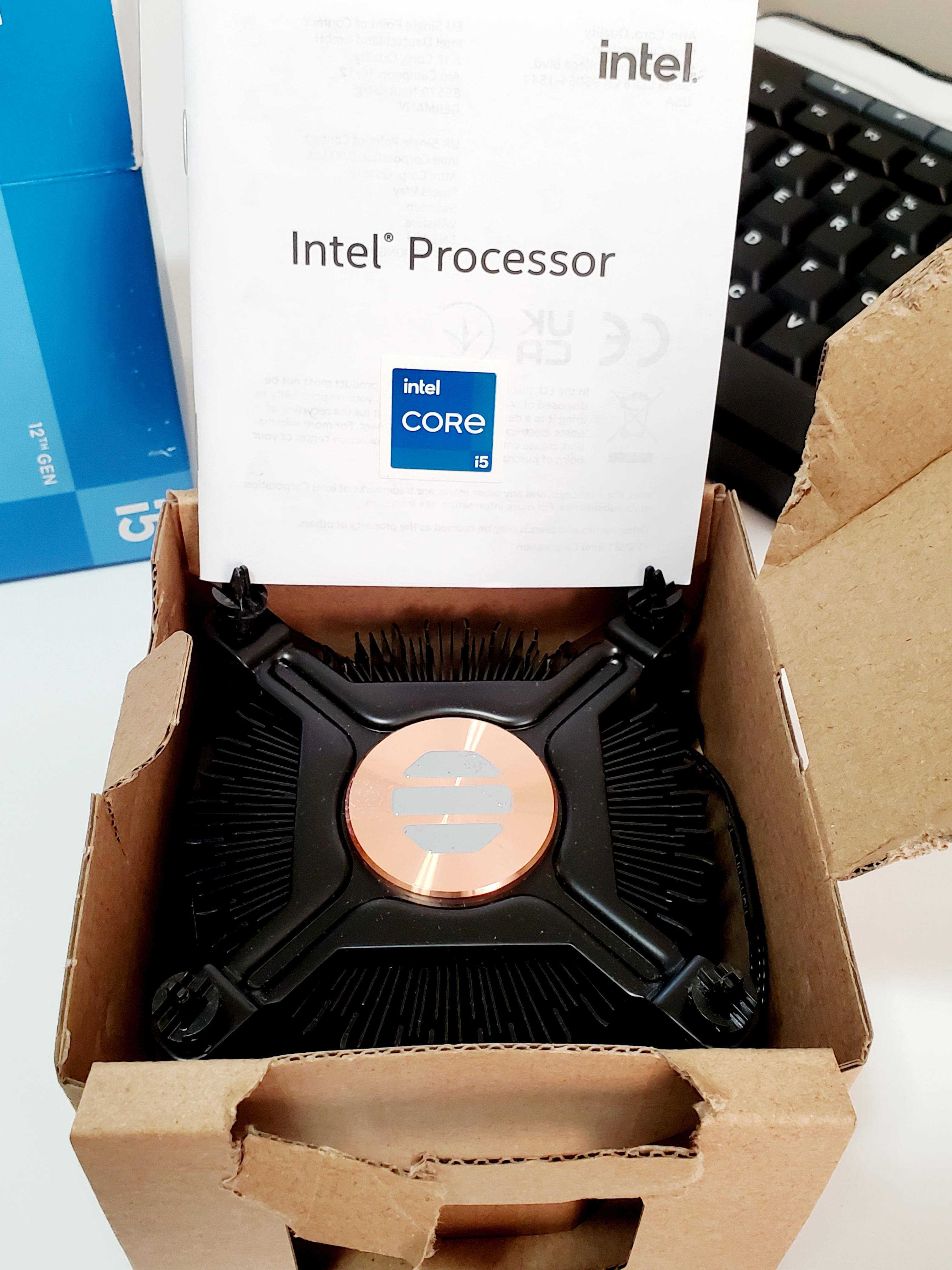Intel Core i5 12400 12th Generation 6 Core 12 Thread 2.5 to 4.4