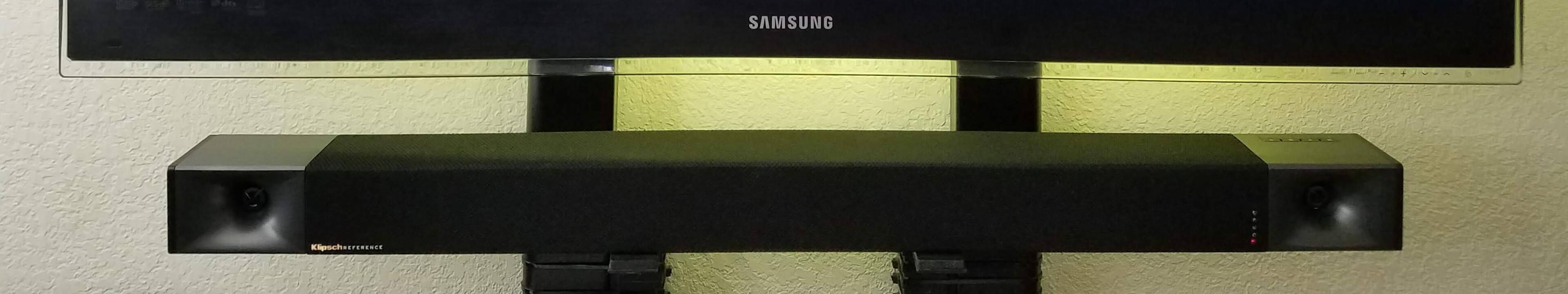 Fits well under our TV, click to load a larger version