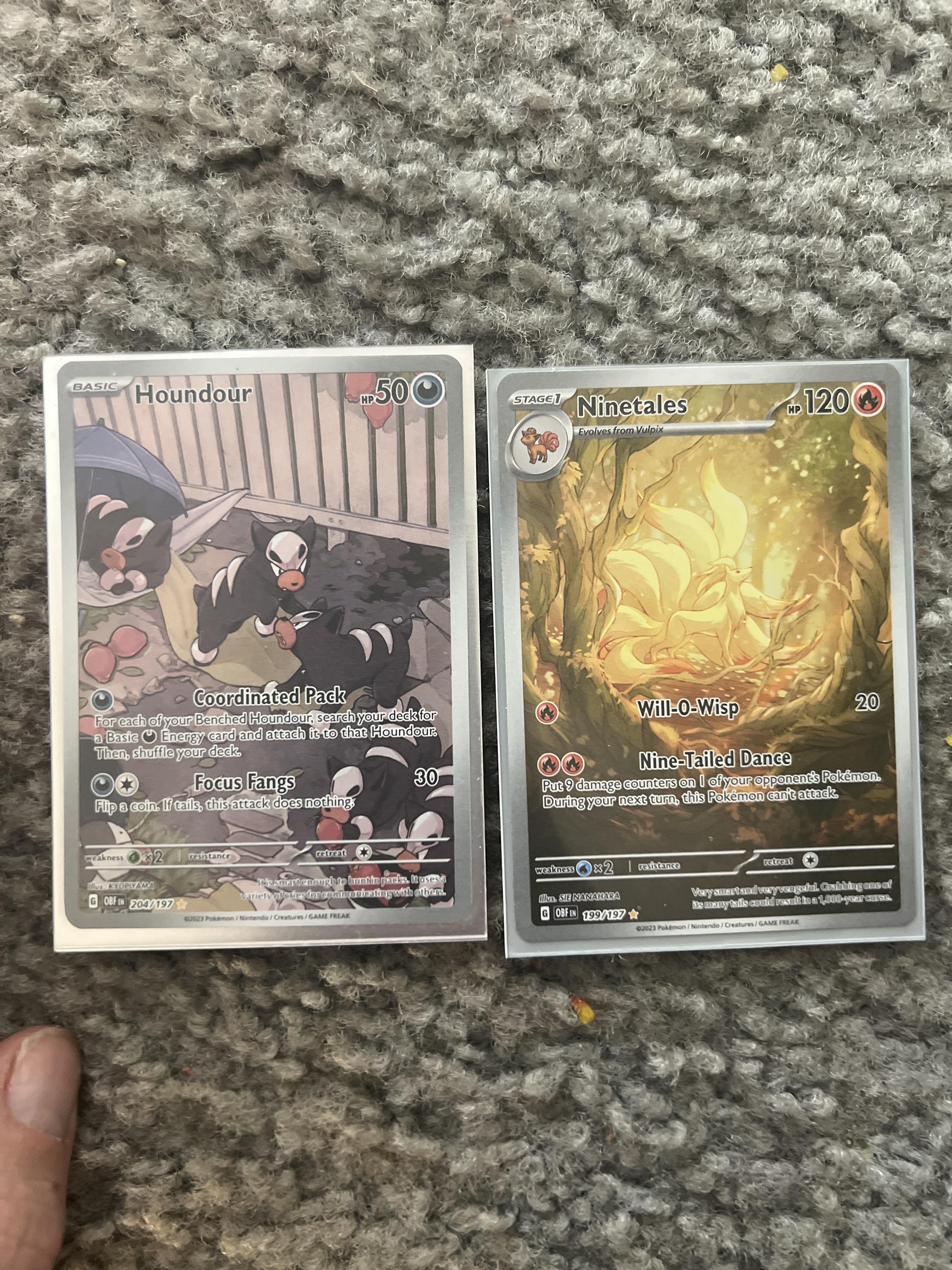 types of rarity pokemon cards Amazon.com: Pokemon - Ninetales 199/197 - Obsidian Flames - Illustration  Rare