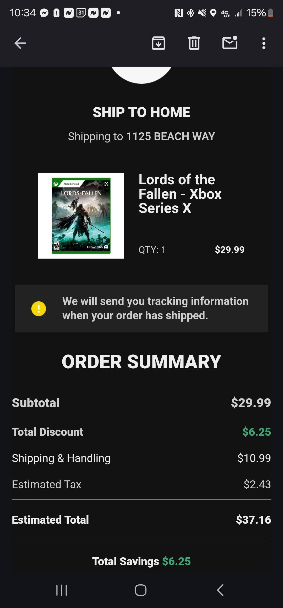 Customer provided image, click to load a larger version