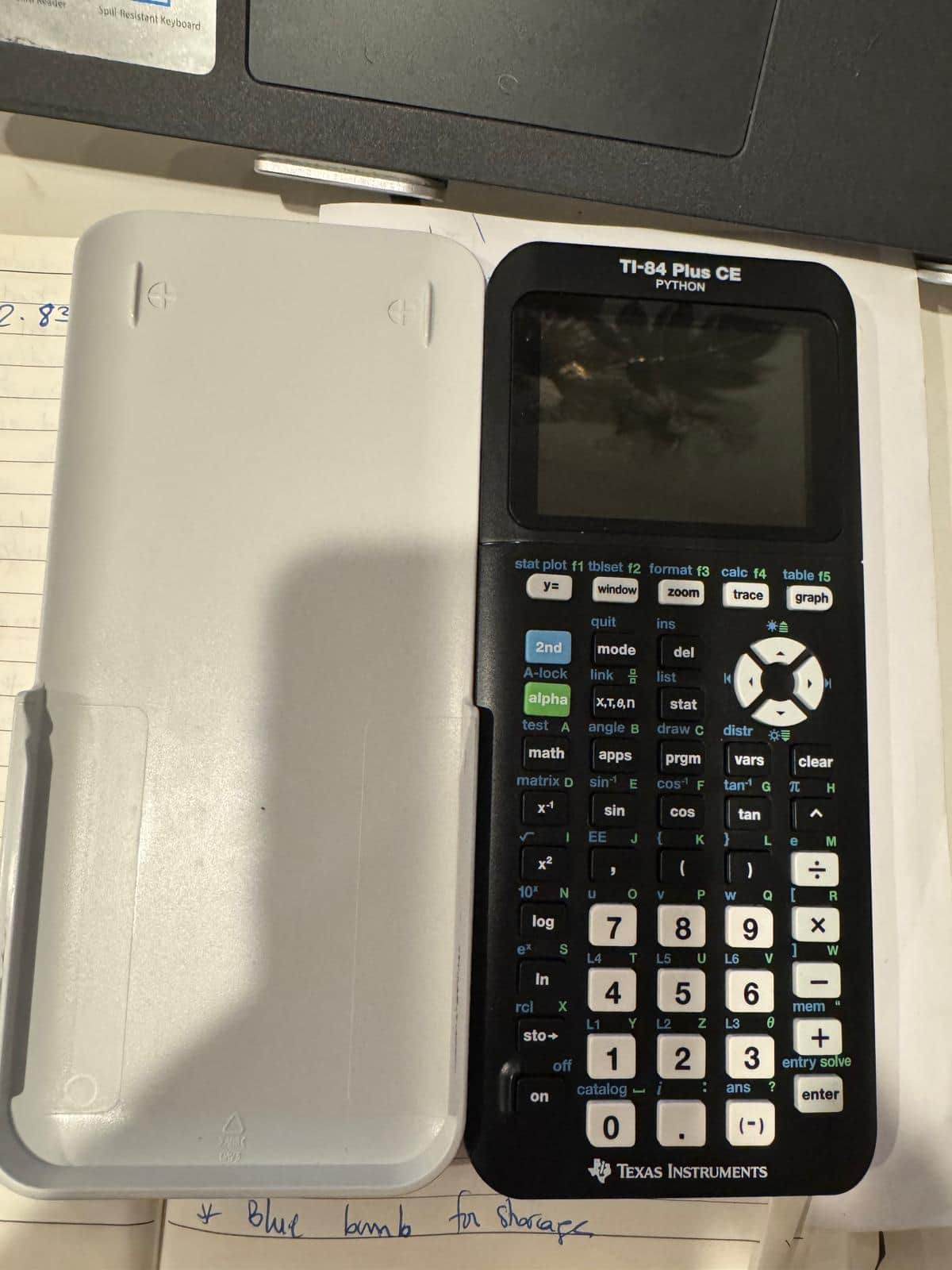 Texas Instruments TI 84 Plus CE Graphing Calculator Radical Red