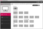 Screen ize options in Software, click to load a larger version
