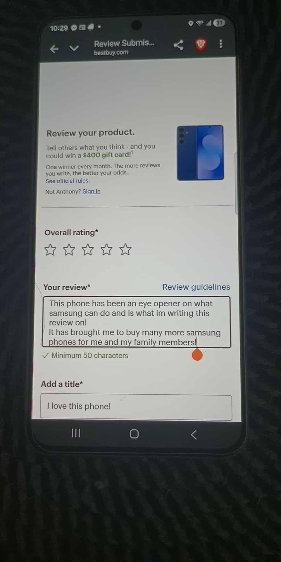 Customer provided, click to load a larger version