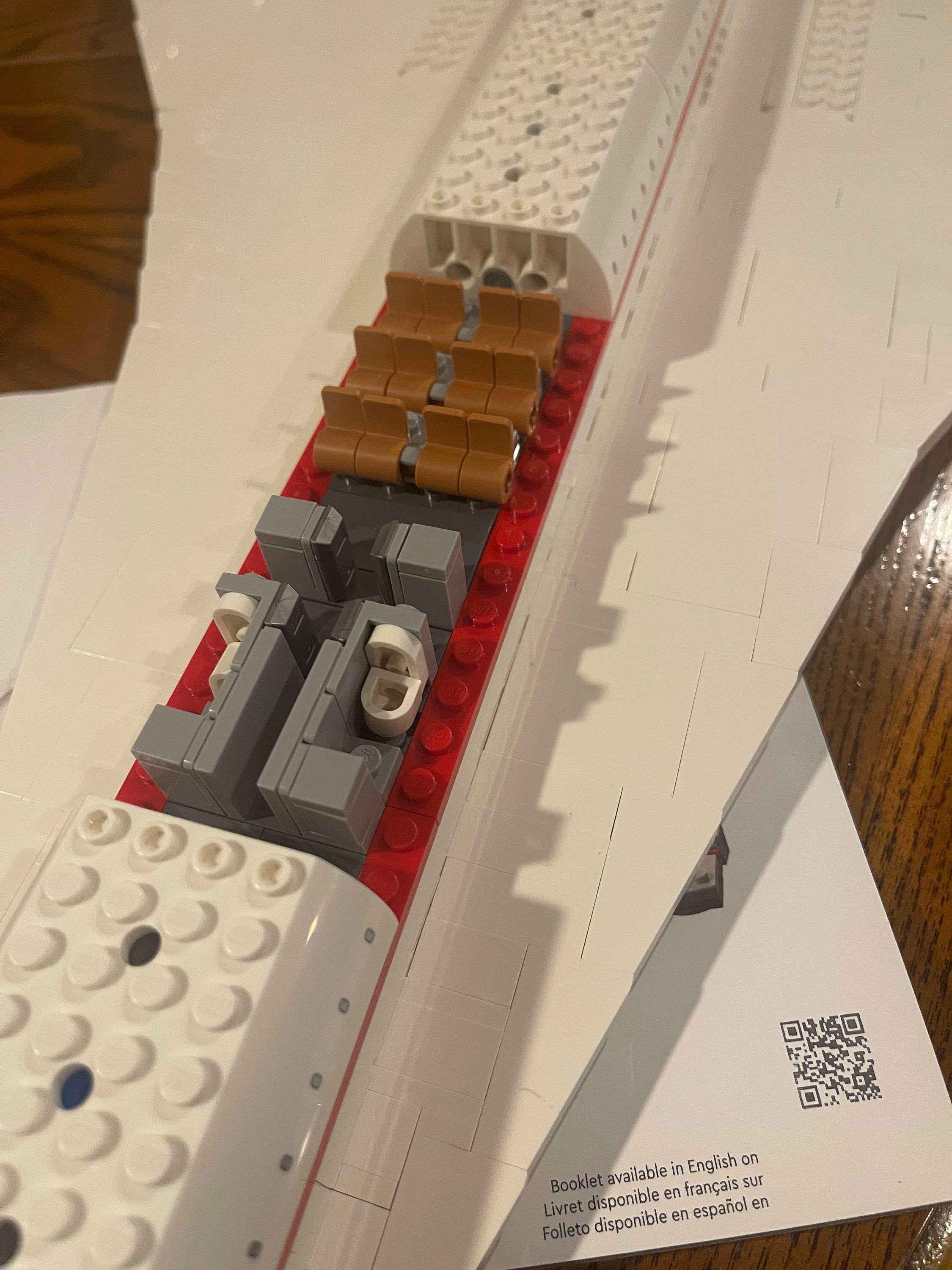 LEGO Icons Concorde Model Plane Building Set 10318 6426508 - Best Buy