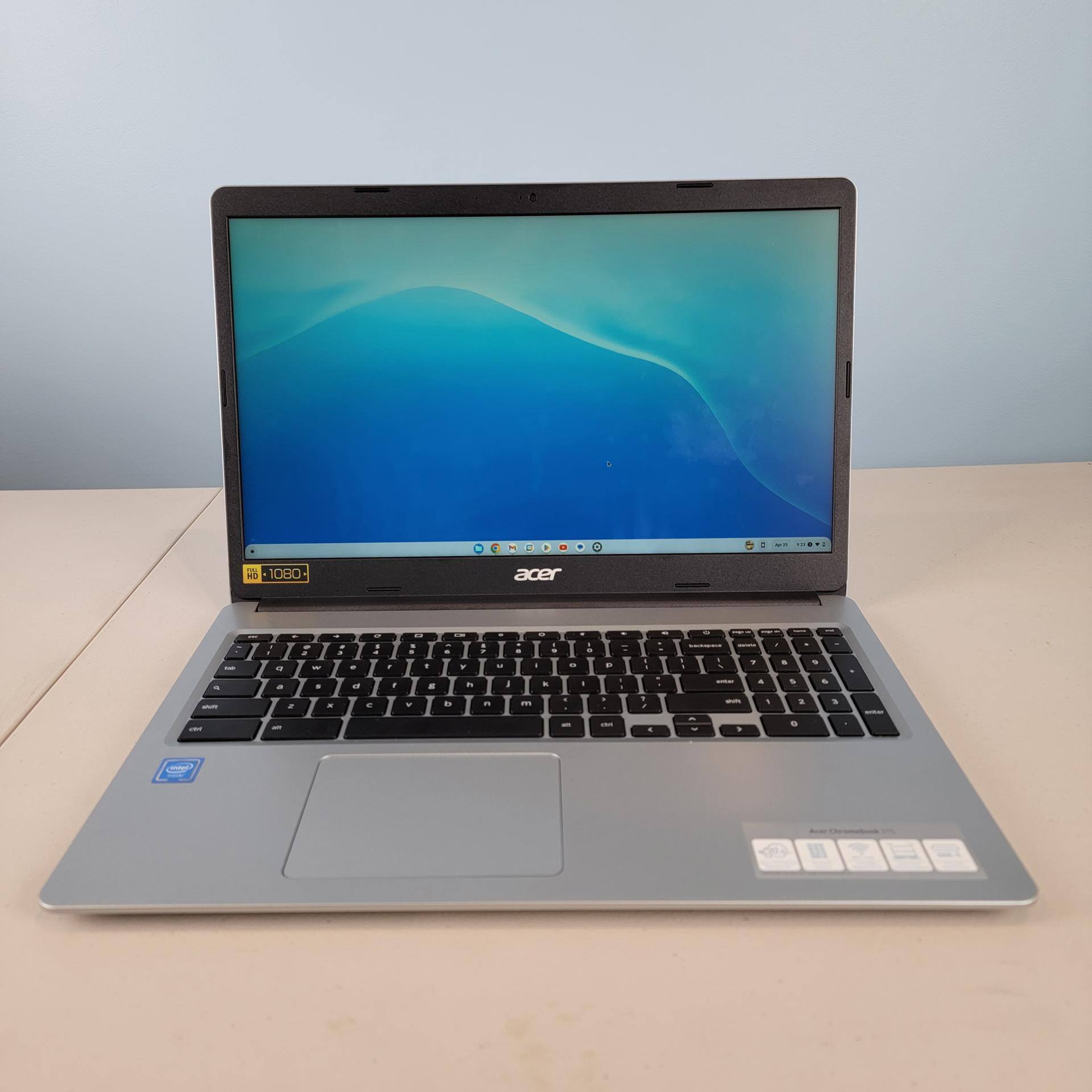 Chromebook 315, open screen/keyboard view, click to load a larger version