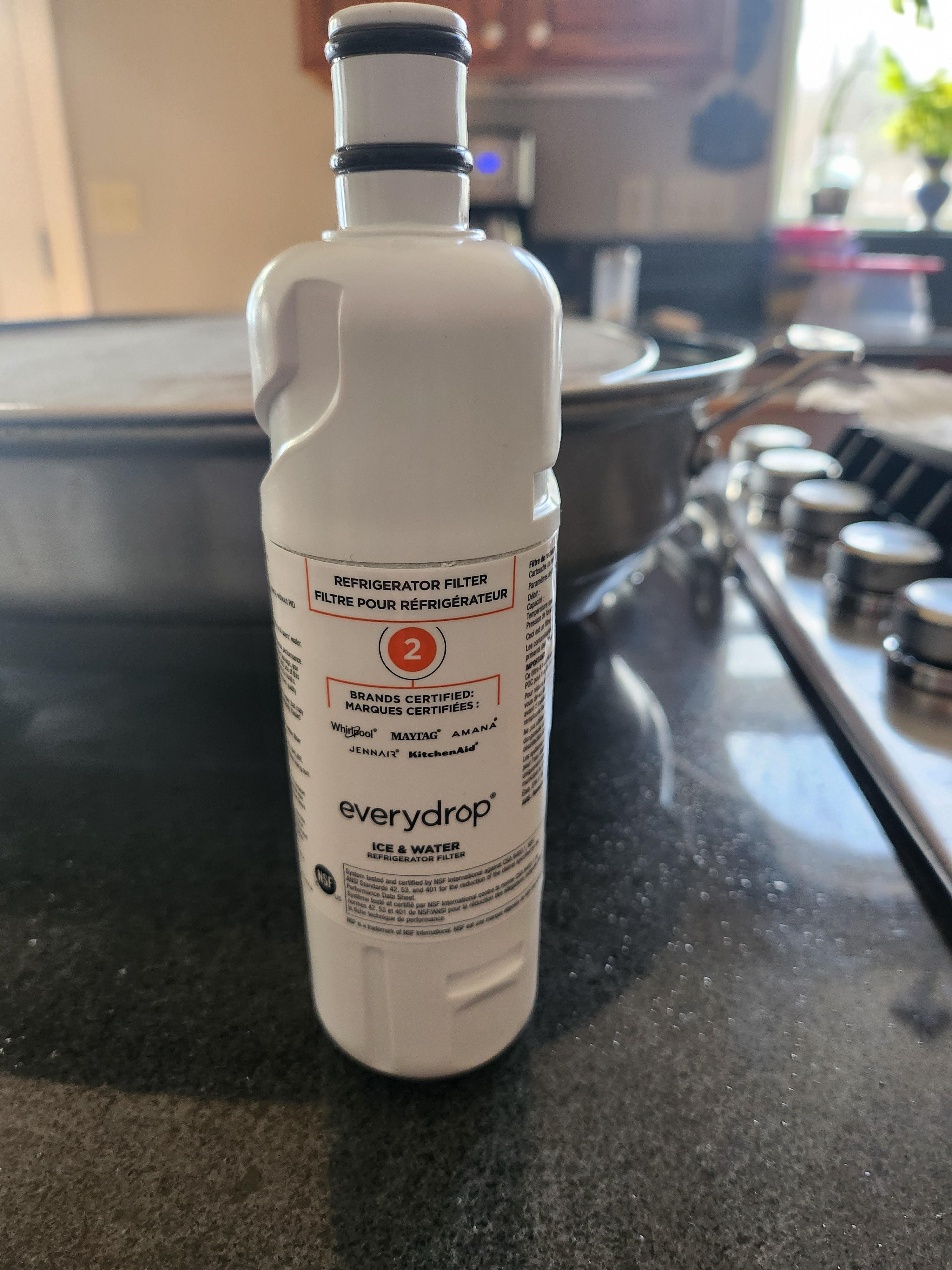 Everydrop® Refrigerator Water Filter 1 - EDR1RXD1 (Pack Of 2) 2  New Everydrop Size 2 Water Filter main image 2