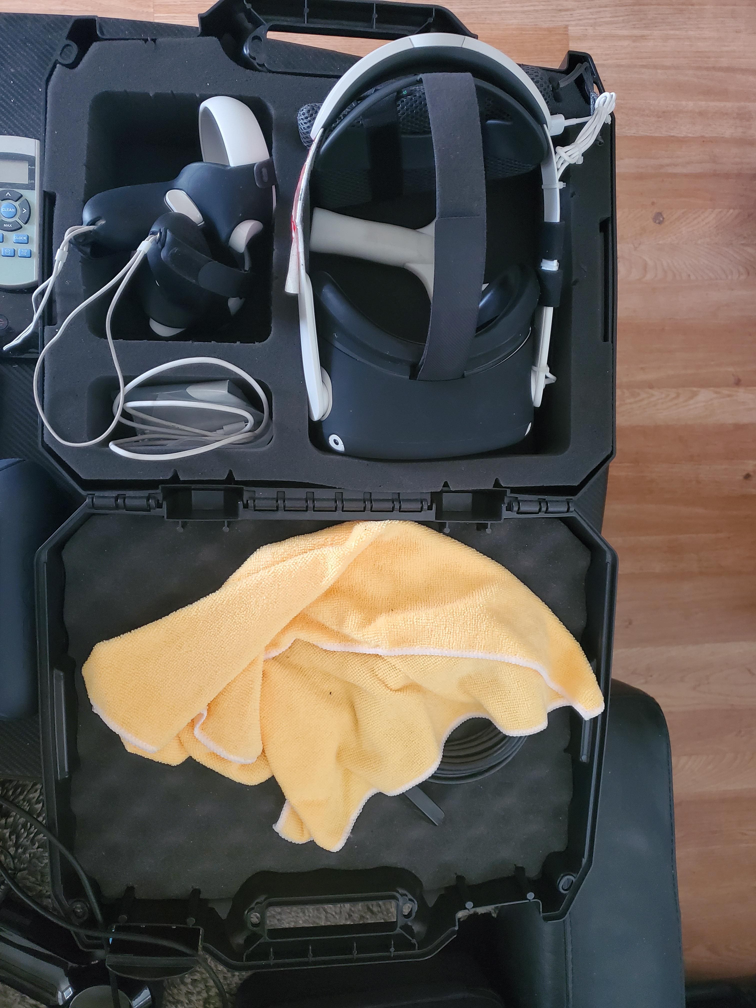 CASEMATIX Hard Shell Custom Travel Case for Meta Quest 3S, 3 and 2