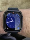 Apple Watch Series 9 (GPS + Cellular) 45mm Silver Aluminum Case with Storm  Blue Sport Band S/M Silver (Verizon) MRMG3LL/A - Best Buy