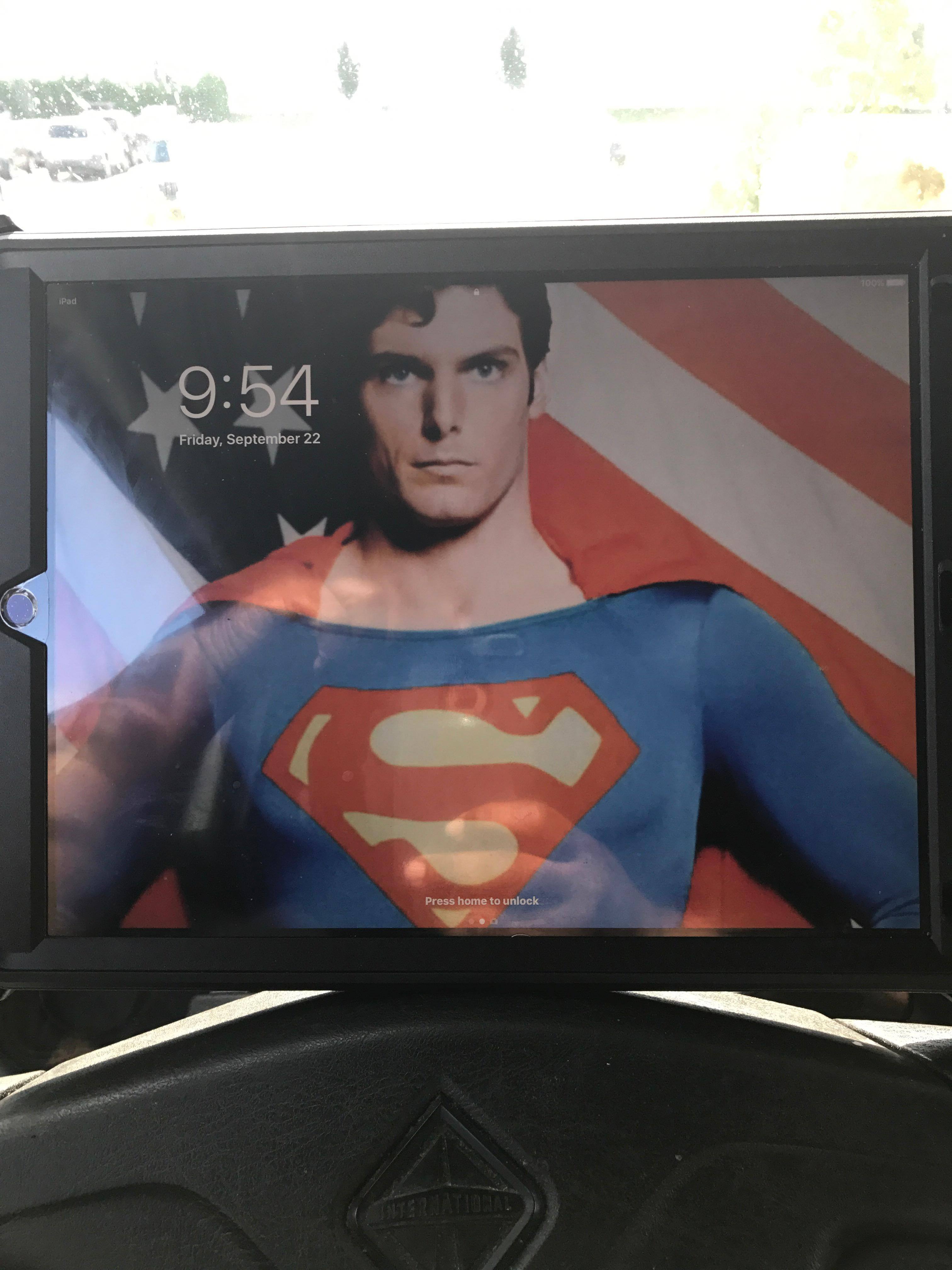 Truckdriver on road, click to load a larger version