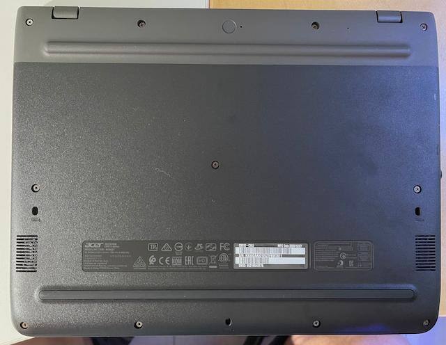 Speakers and Drain Holes, click to load a larger version