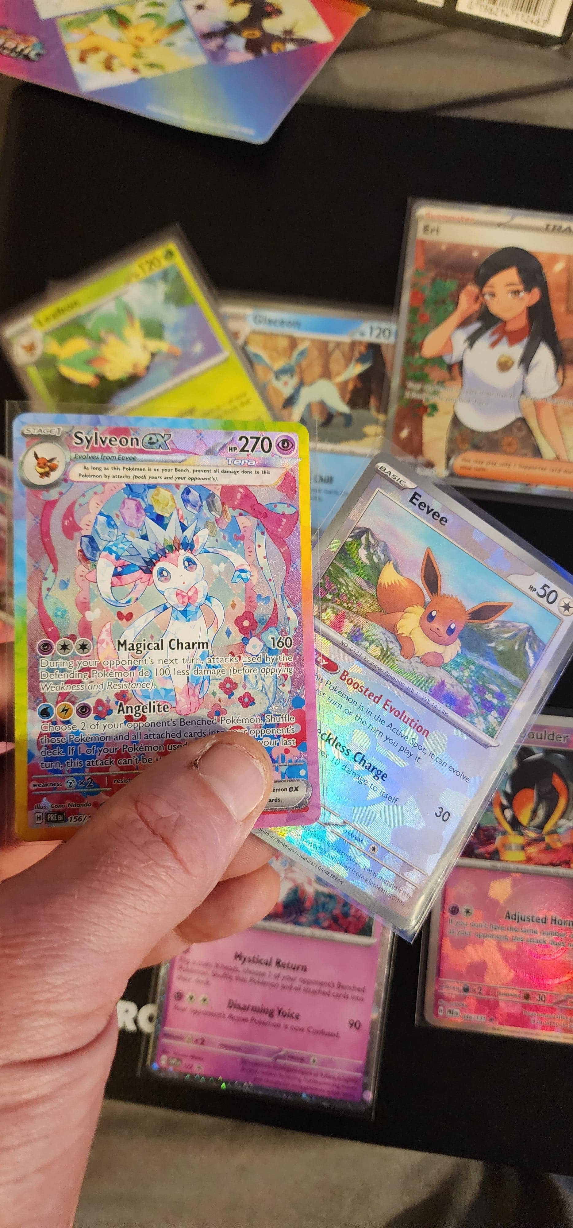 Pokmon Trading Card Game: Scarlet & Violet Prismatic Evolutions Tech  Sticker Collection Styles May Vary 10-10022-101 - Best Buy
