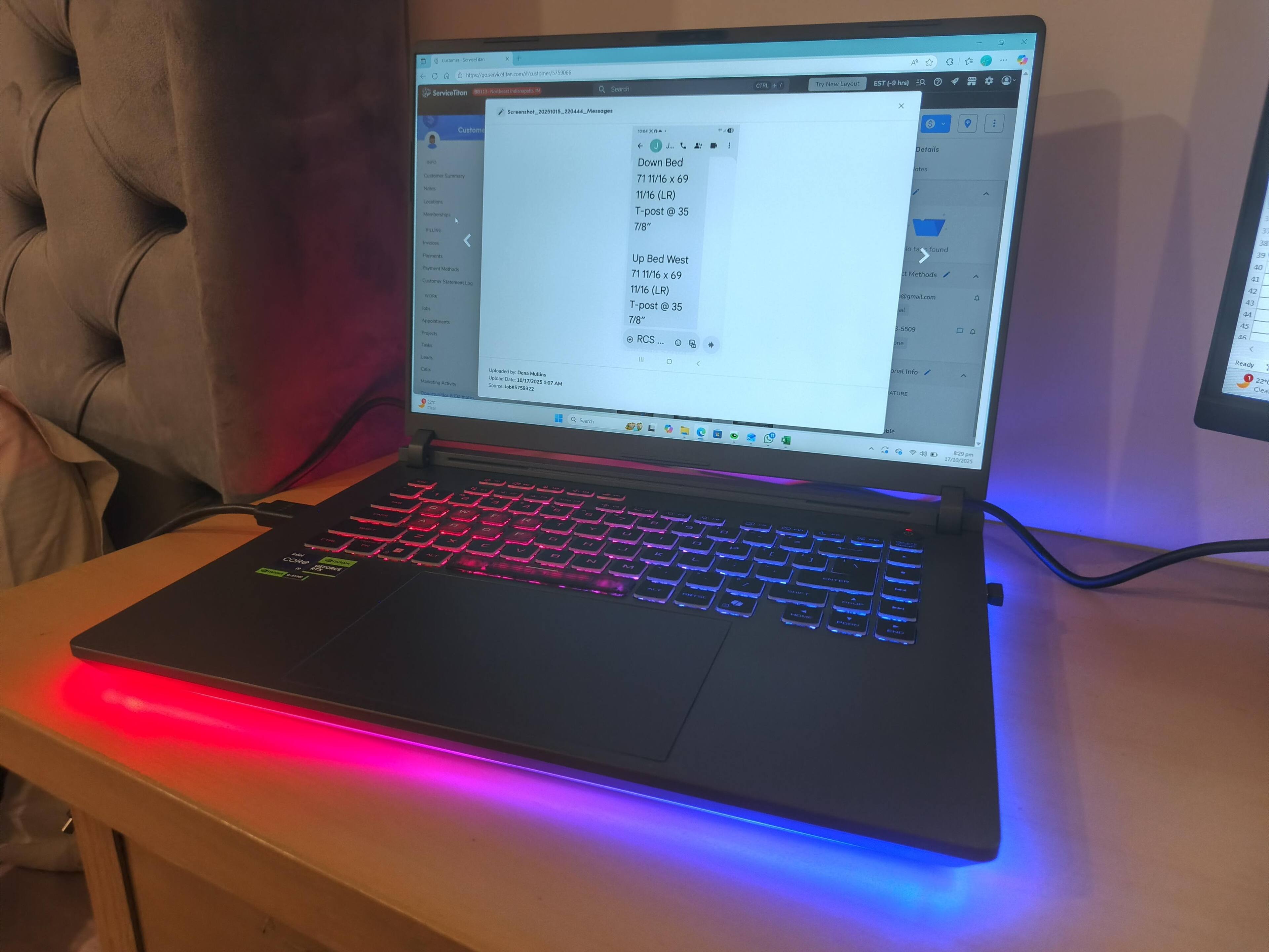 Customer provided image, click to load a larger version