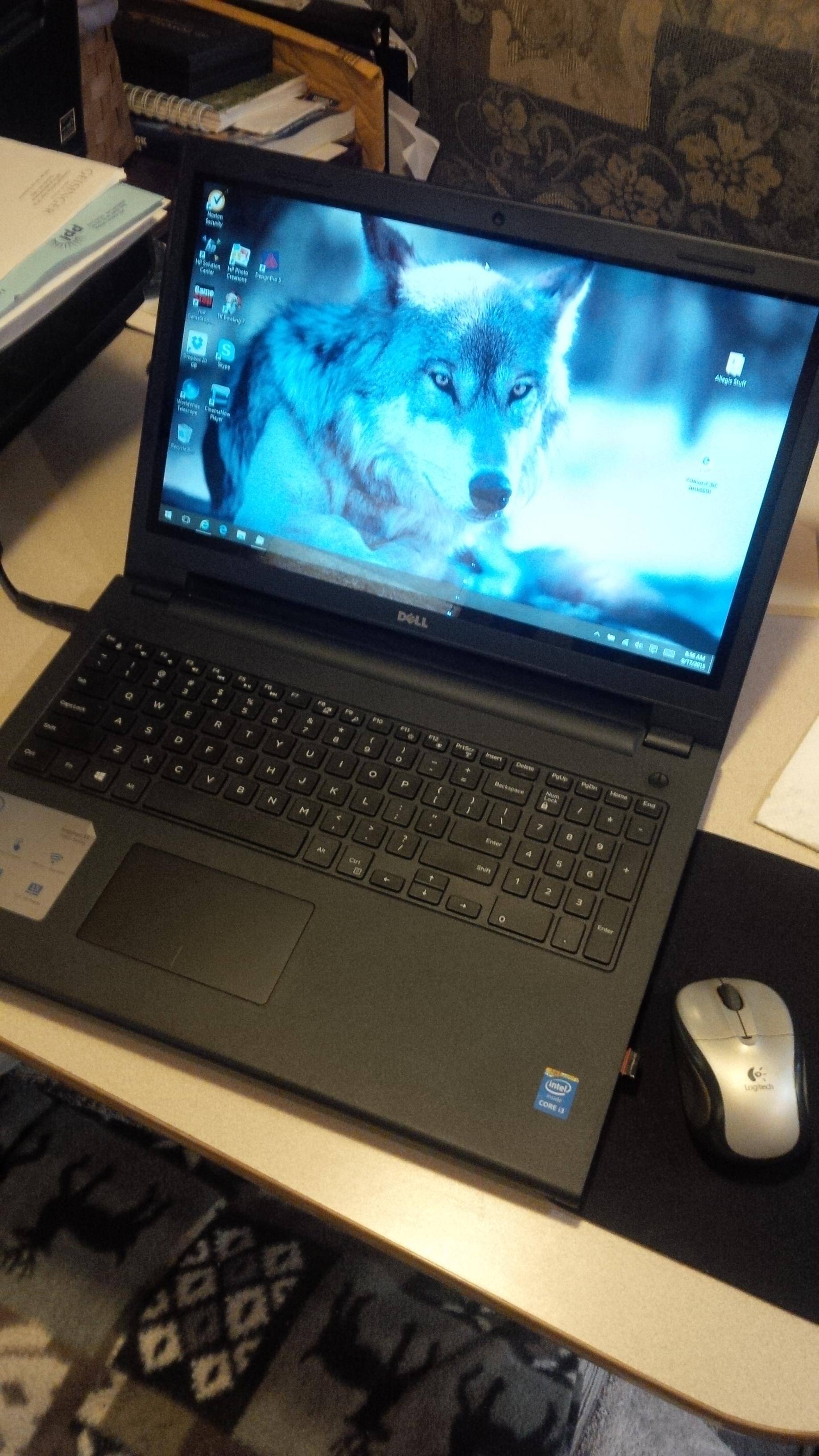 Norsewolf"s Dell Laptop, click to load a larger version