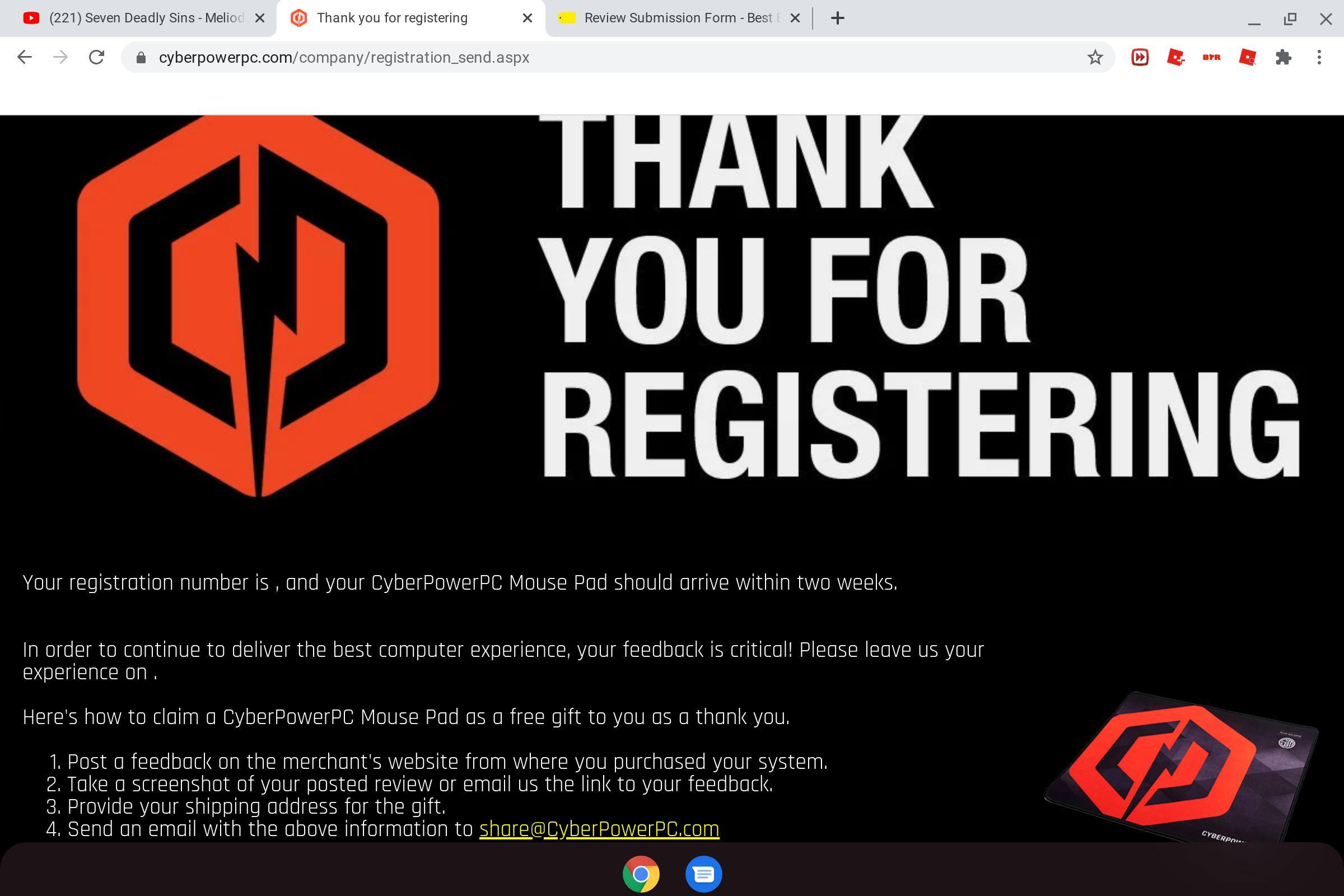 Customer provided, click to load a larger version