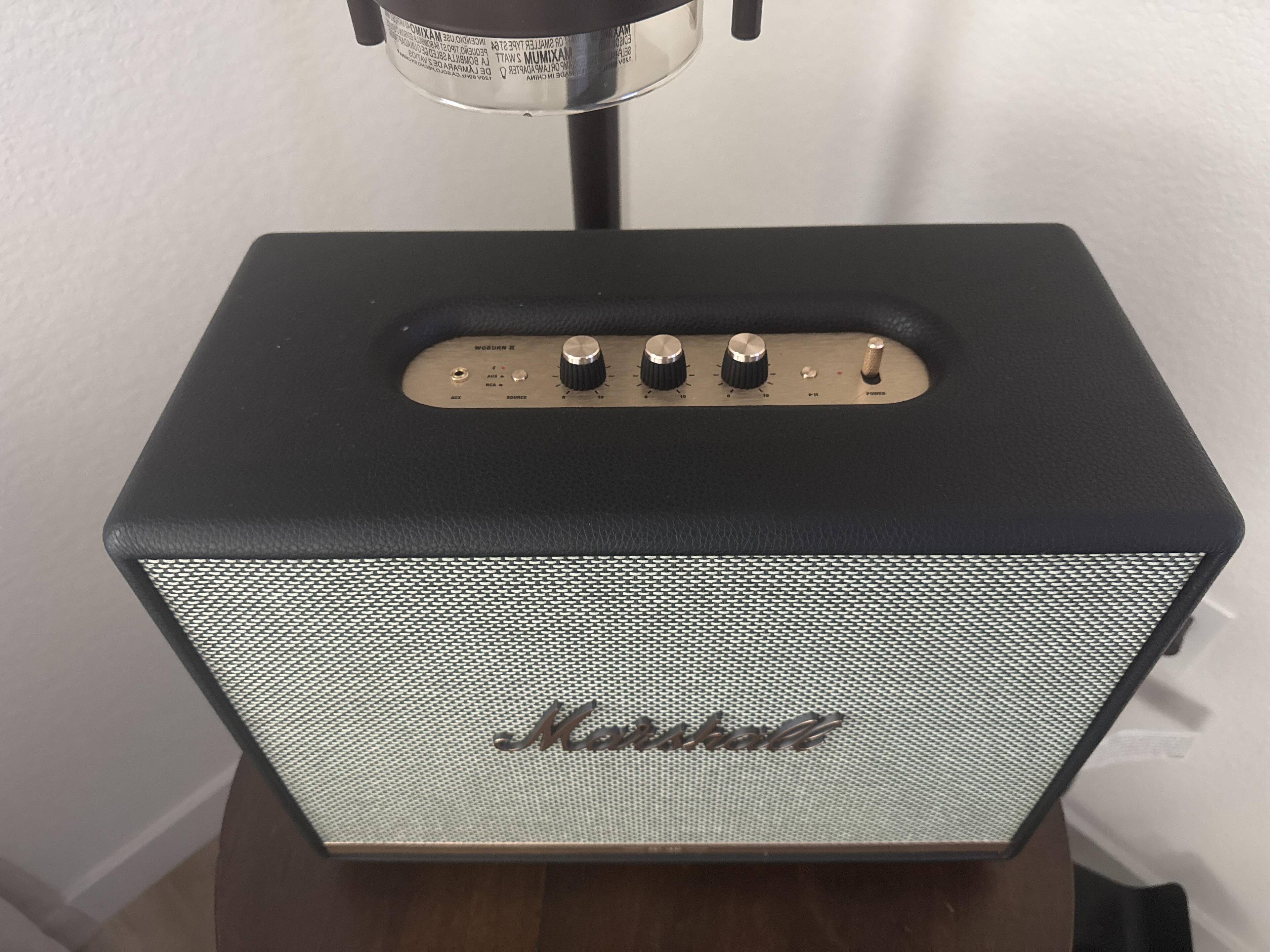 Marshall Woburn II Bluetooth Speaker White 1002491 - Best Buy