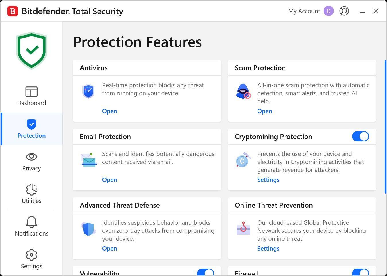 Protection tab, click to load a larger version