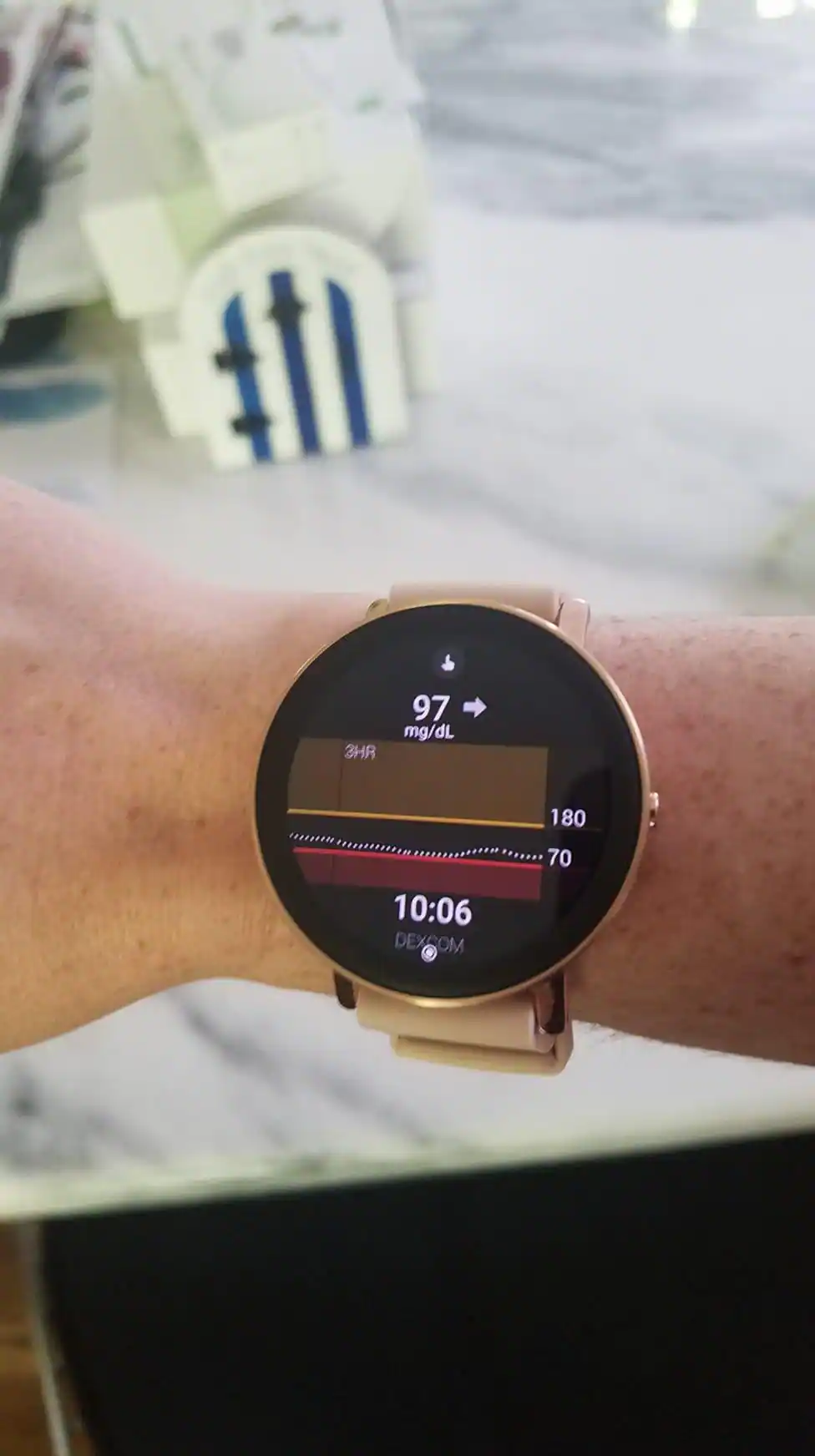 Dexcom CGM watchface, click to load a larger version