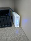 Arris Cable Modem in place., click to load a larger version