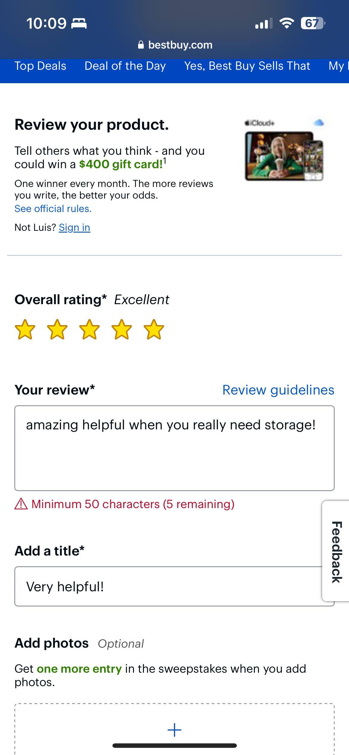 Customer provided, click to load a larger version