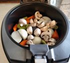 Veg before cooking, click to load a larger version