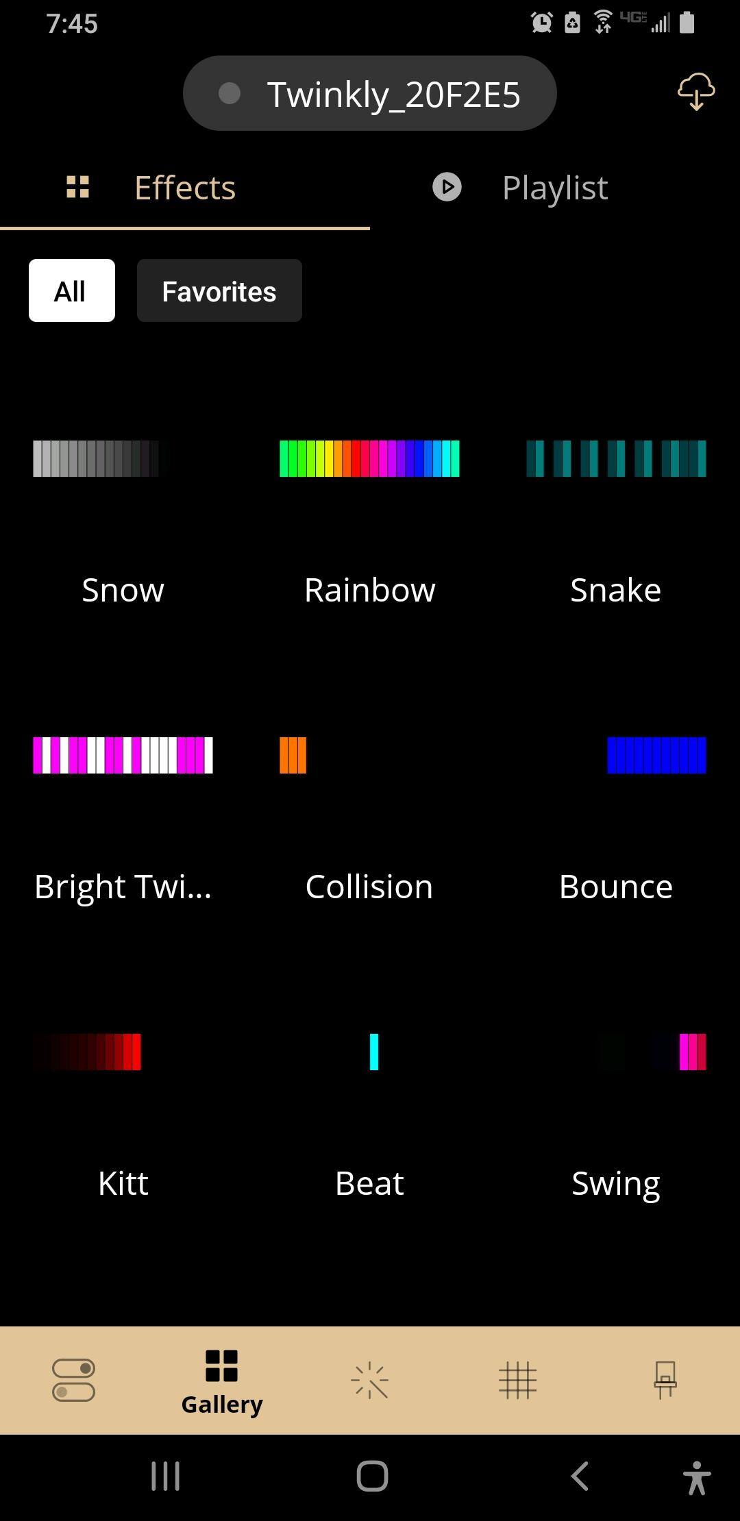 App Interface, click to load a larger version