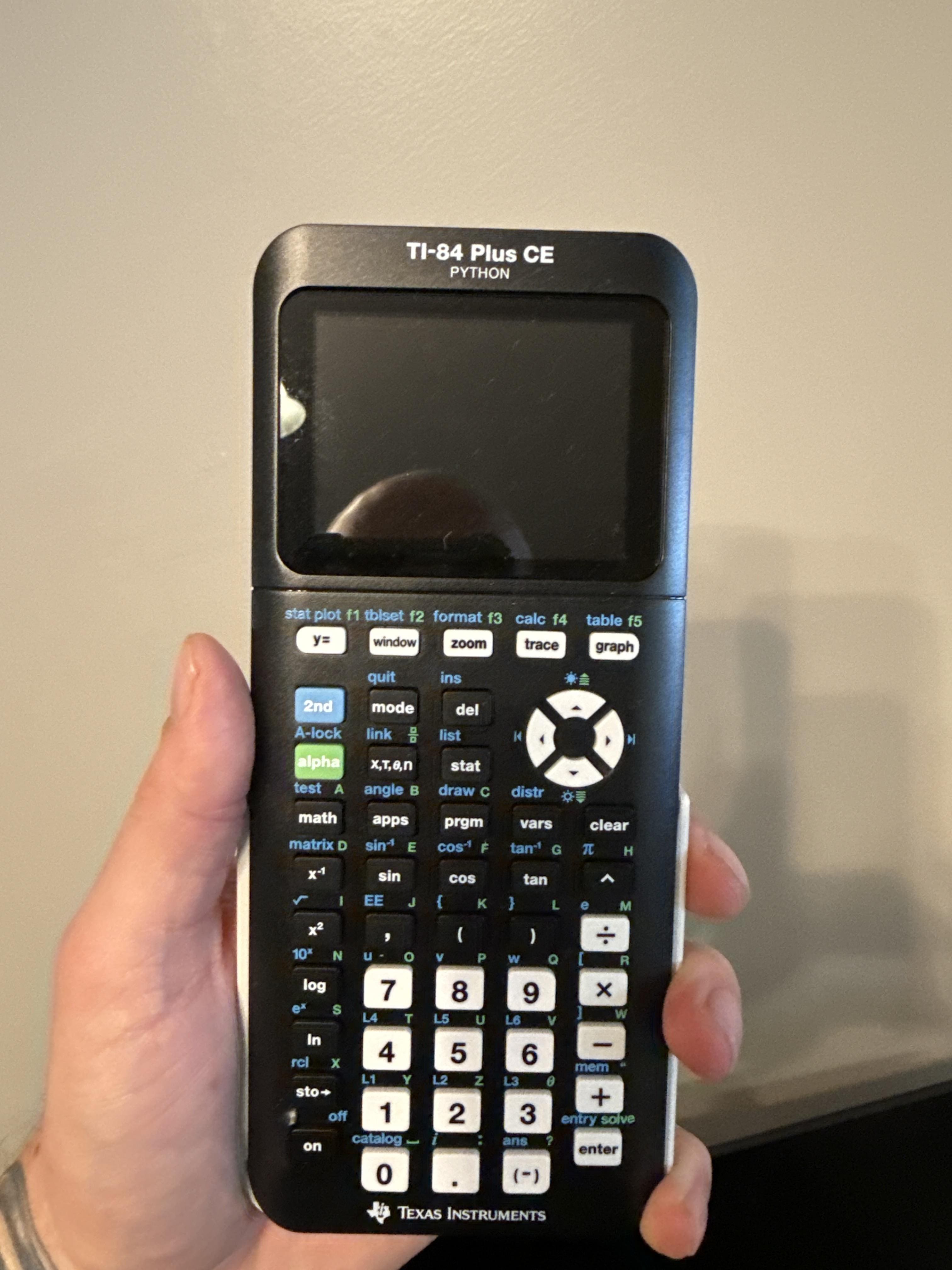 Texas Instruments TI 84 Plus CE Graphing Calculator Radical Red