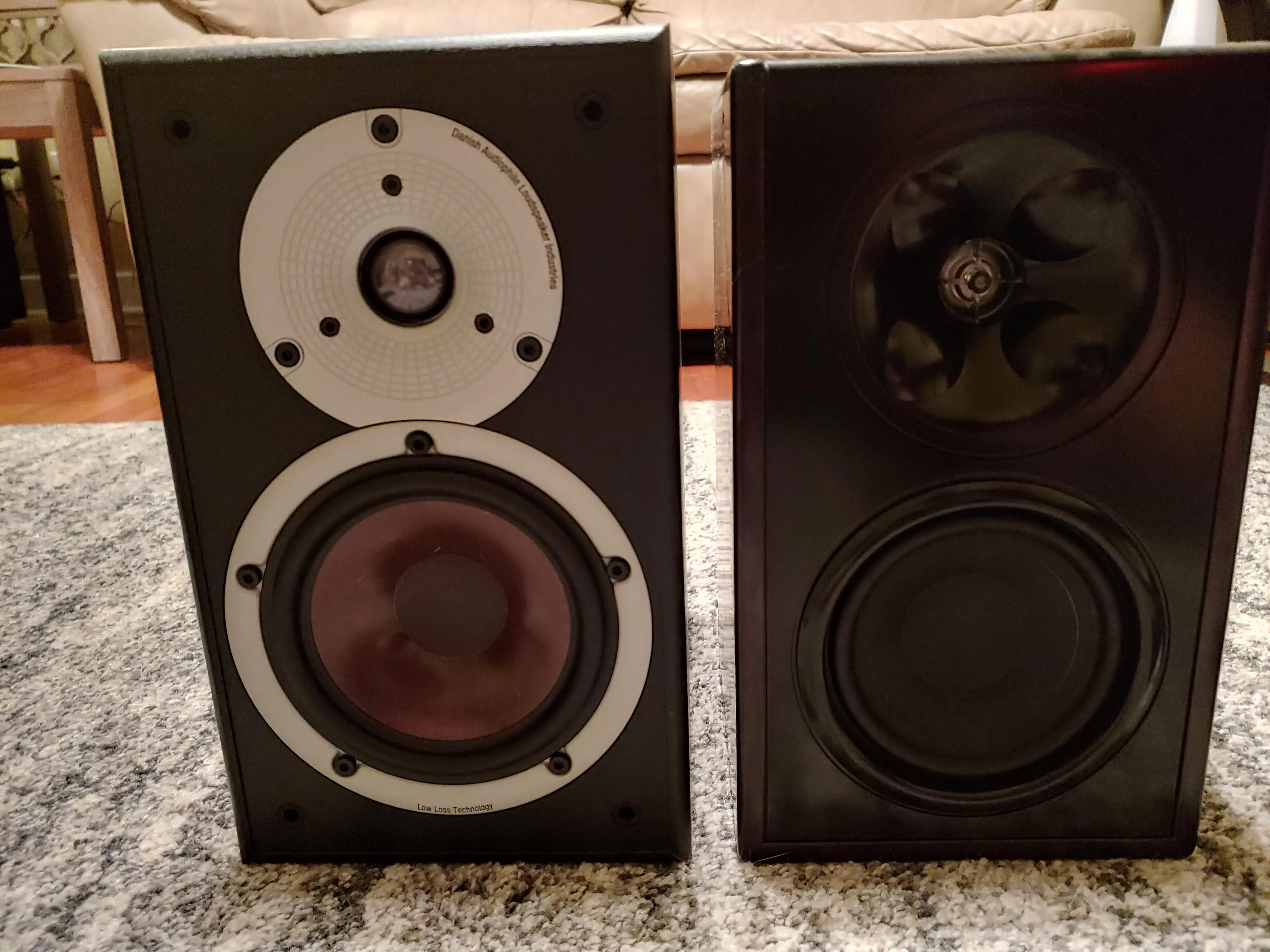 DALI vs my existing Klipsch WB-14, click to load a larger version