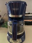 Bella 12-Cup Programmable Coffee Maker Ink Blue 17485 - Best Buy