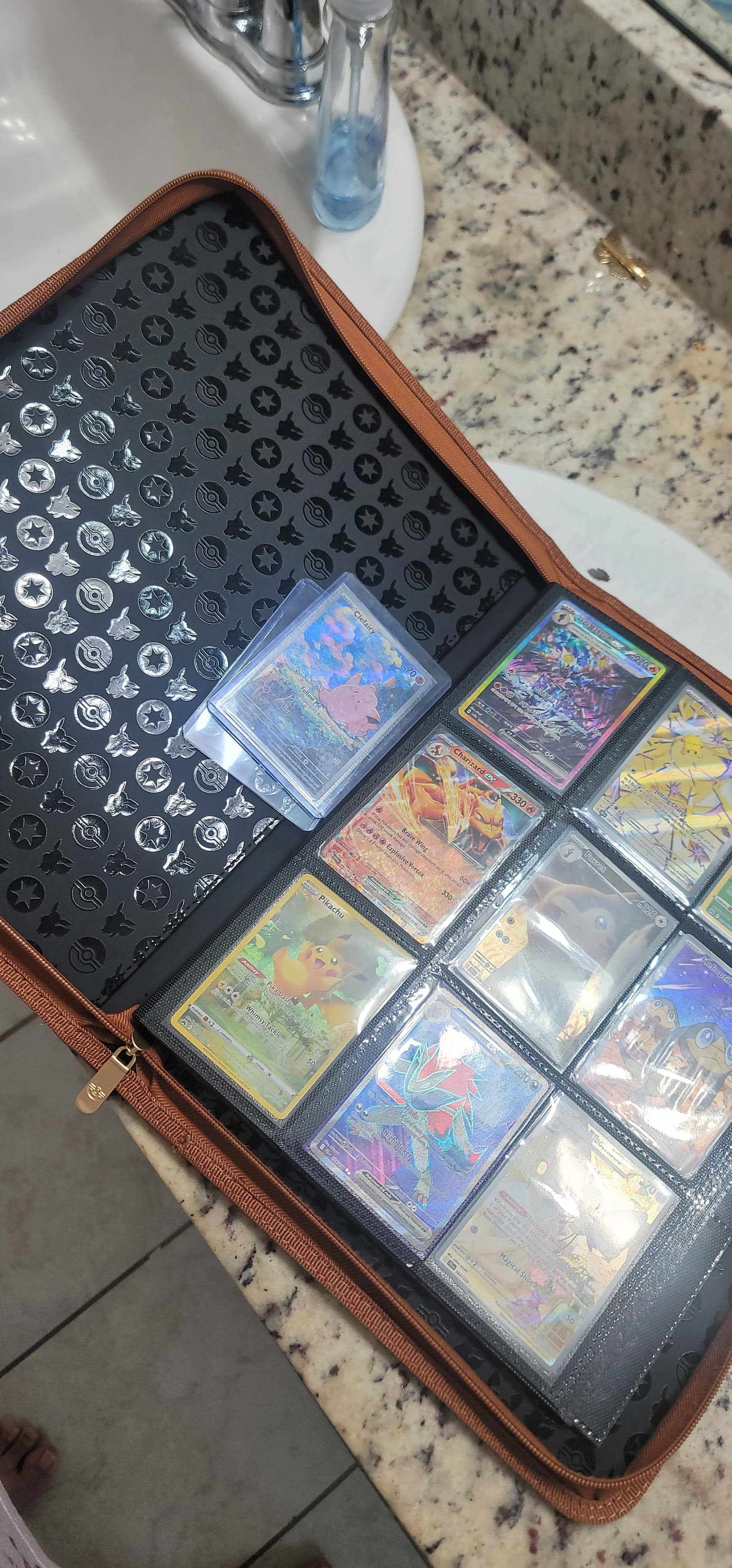 pokemon binder and cards Pokémon Binder Template main image 1