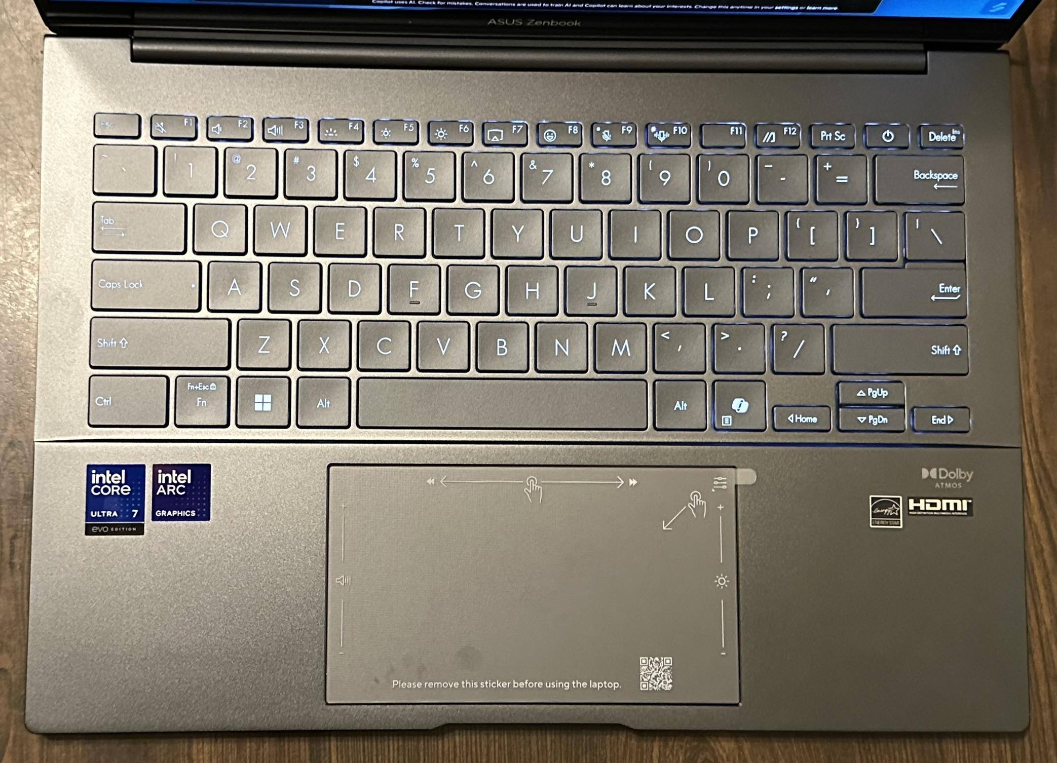 Laptop Keyboard, click to load a larger version