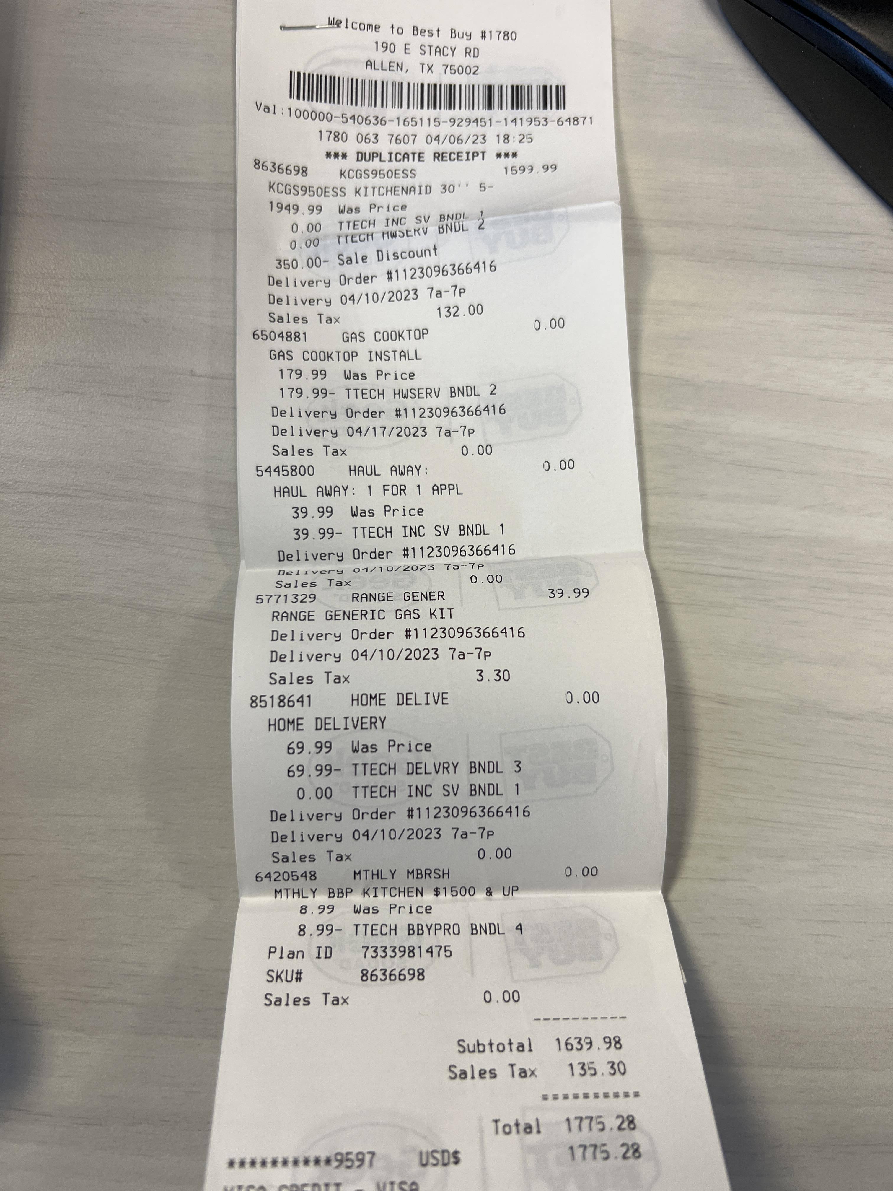 Customer provided image, click to load a larger version