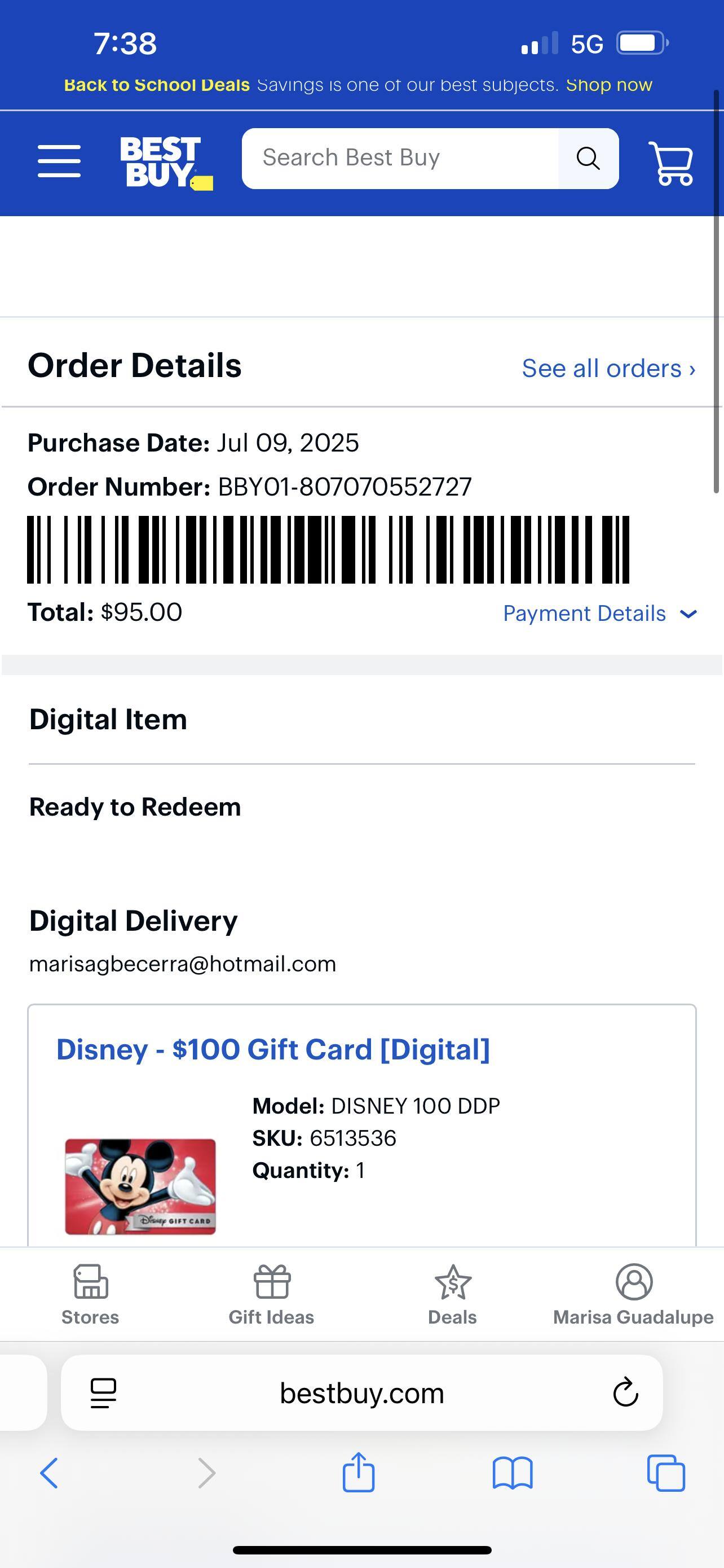 Customer provided image, click to load a larger version