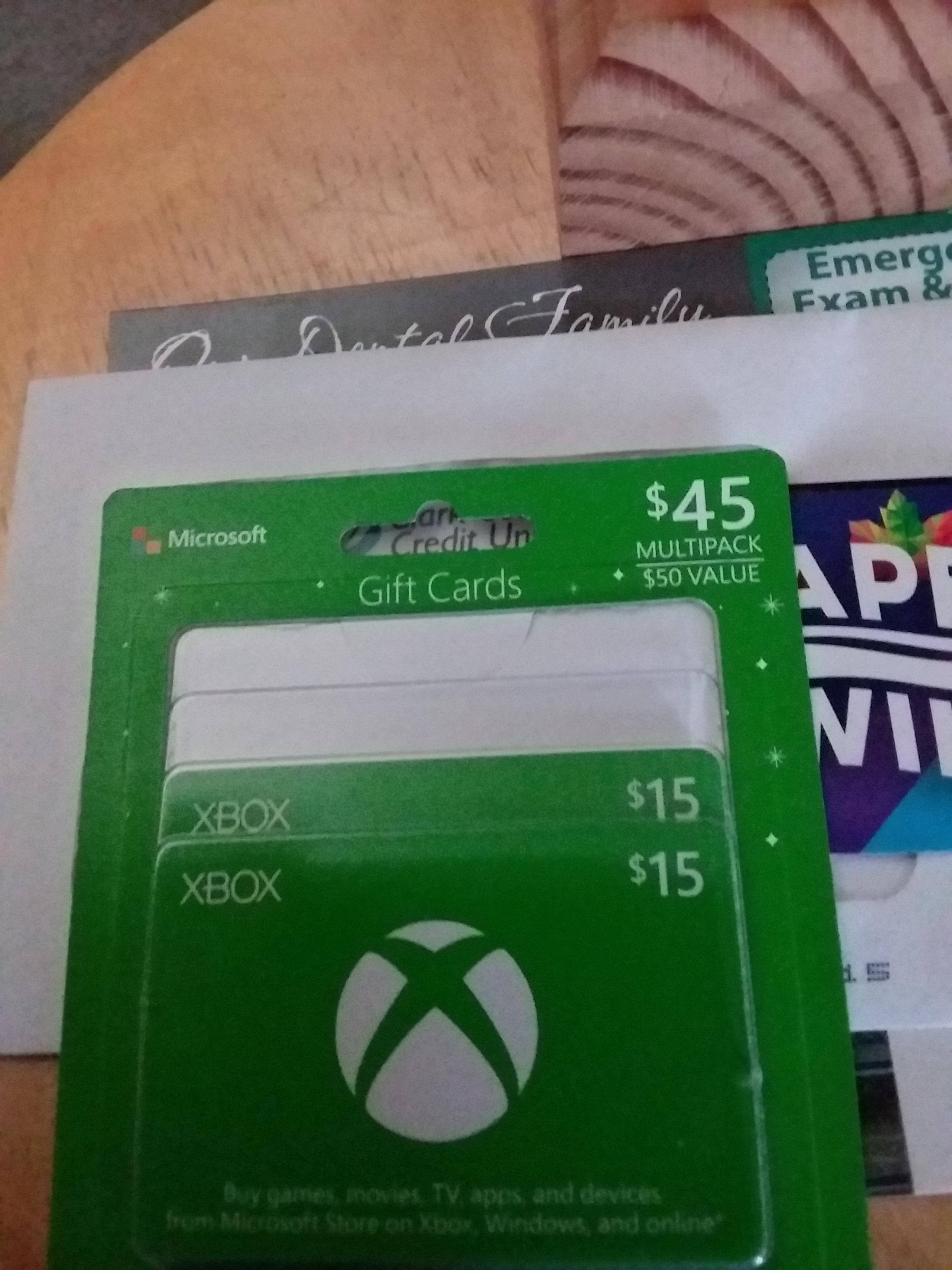 Just Xbox cards, click to load a larger version