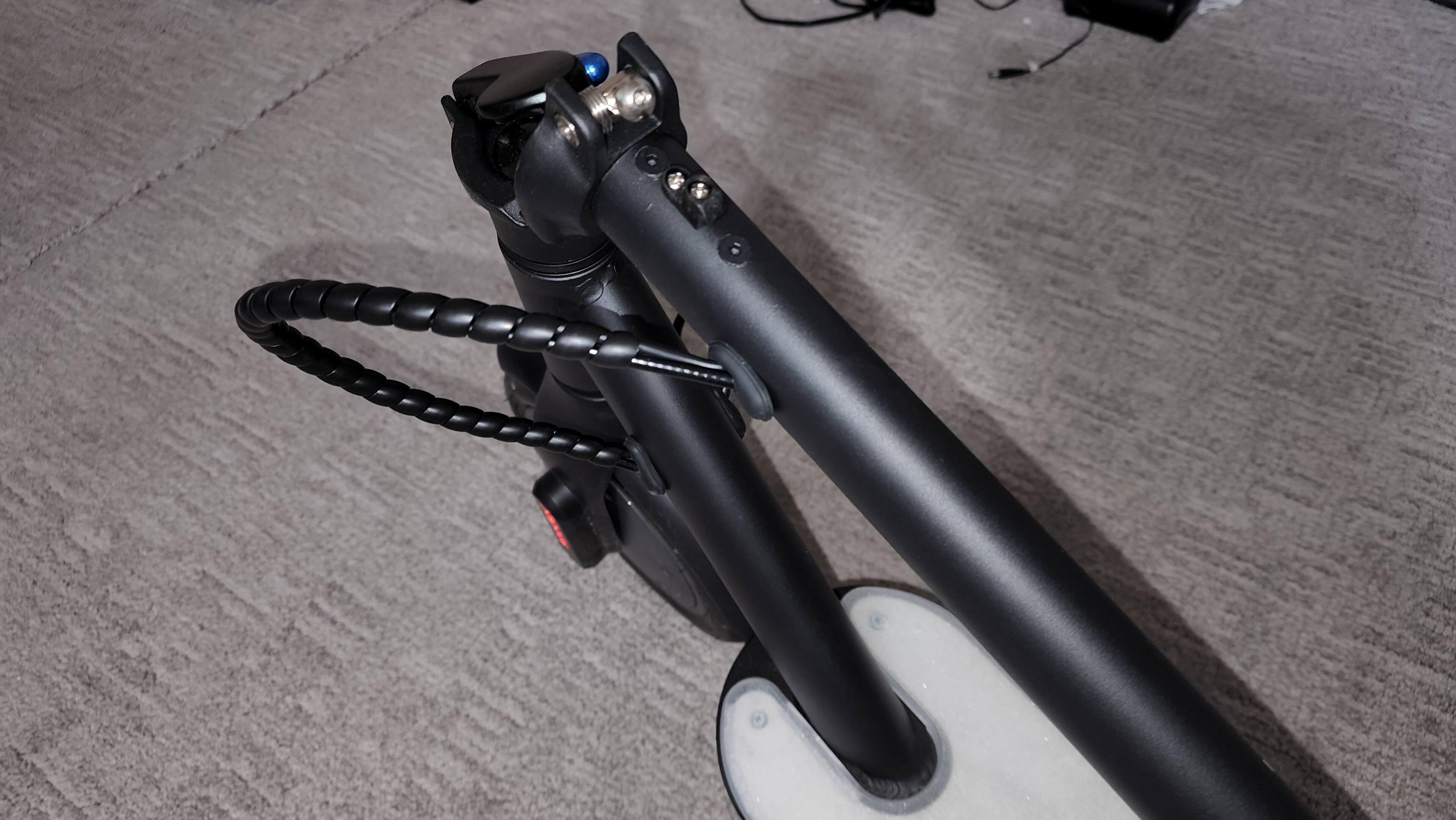 Cables are stiff so will result in the grommets not sealing all the way which introduces space for water to enter., click to load a larger version