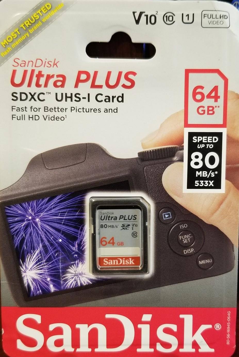 64GB Sandisk, click to load a larger version