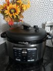 Crock-Pot® Express 6-Qt Pressure Cooker, Black Stainless Steel