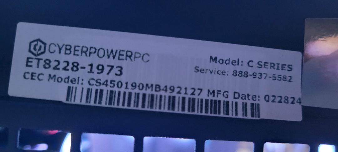 Customer provided image, click to load a larger version