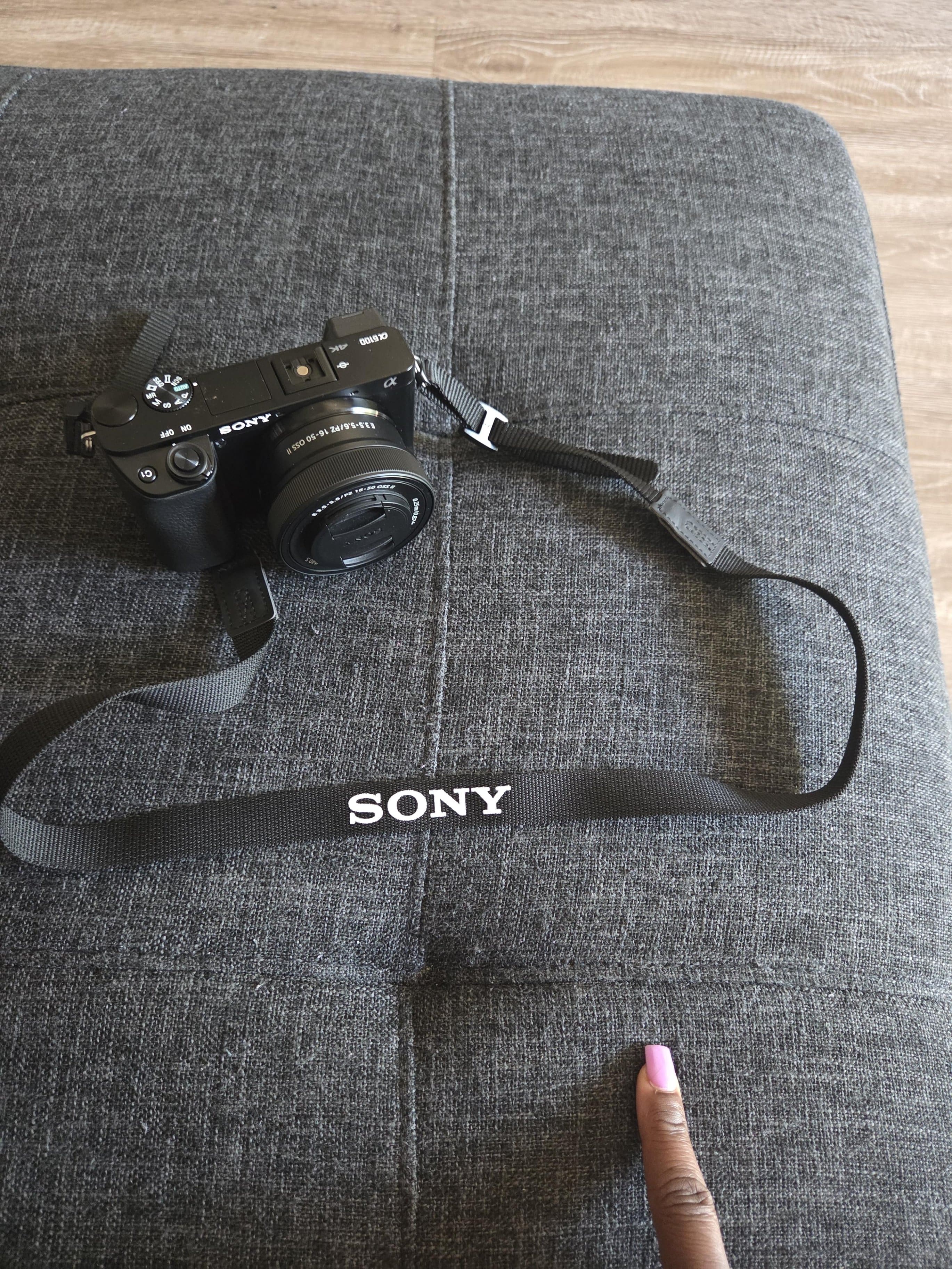 Sony Alpha 6100 APS C Mirrorless Camera 4K Video Camera with E PZ