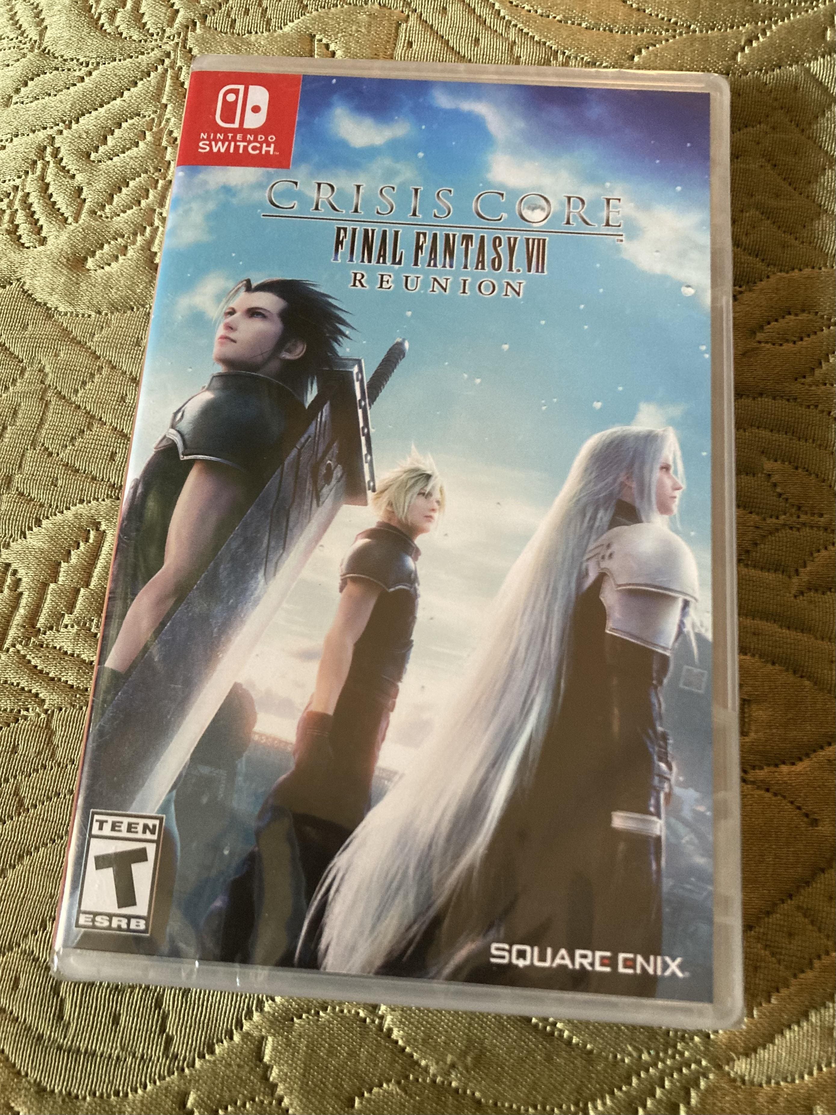 Crisis Core Final Fantasy VII Reunion Standard Edition Nintendo