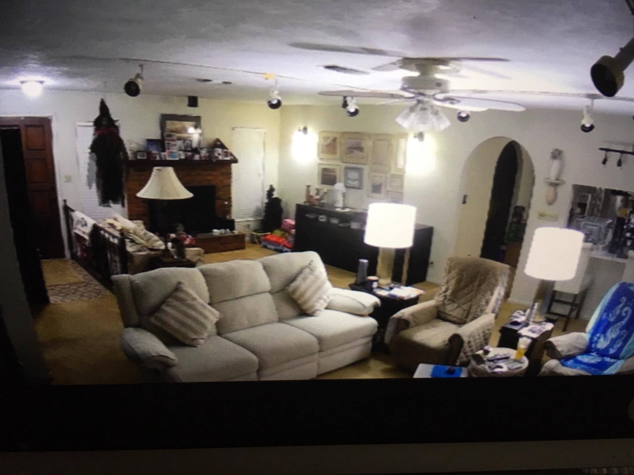 Defender Guard Camera At 7:00 PM, click to load a larger version