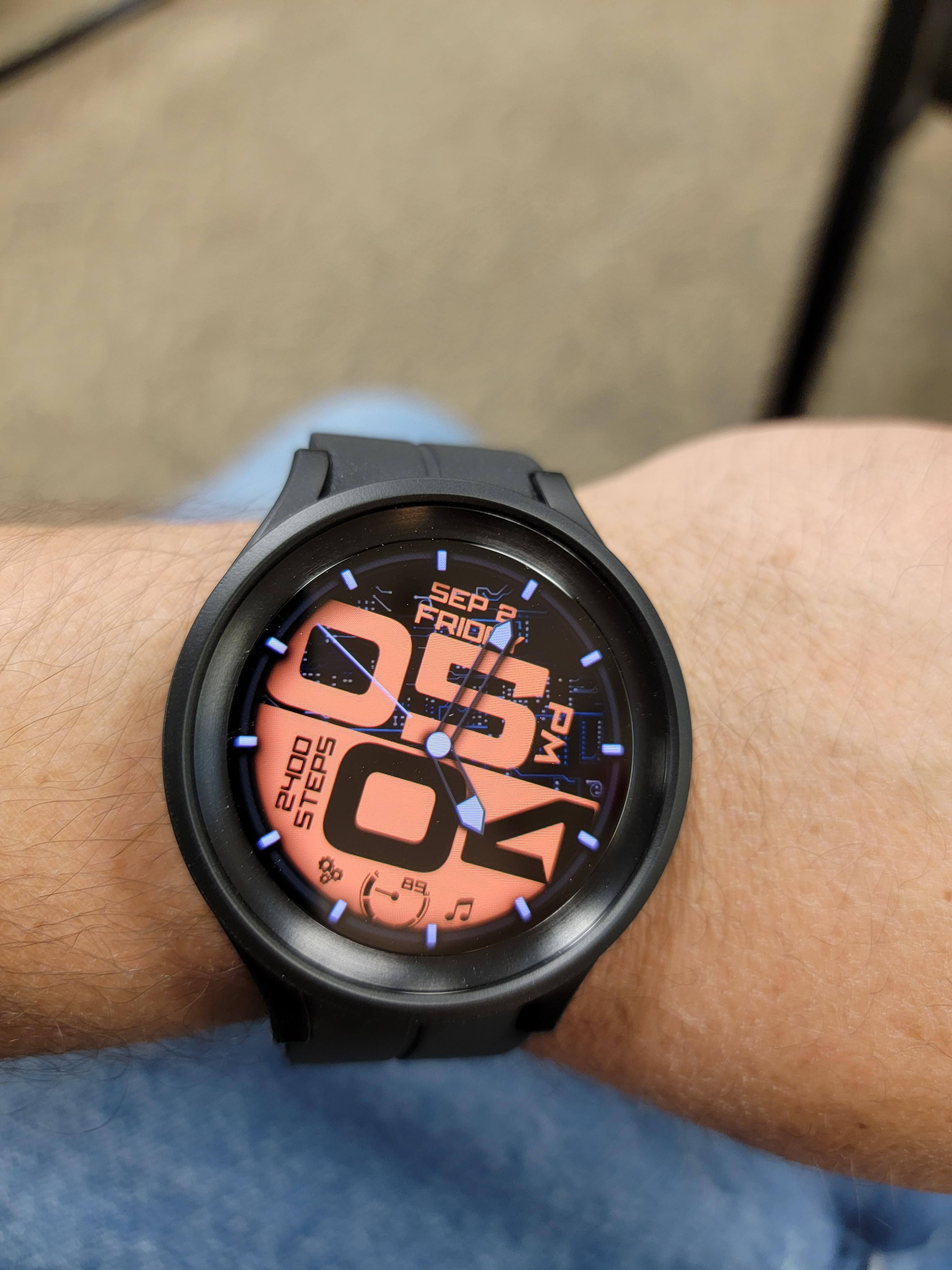 Galaxy Watch5 Pro 45mm｜ブラックチタニウム国内正規品｜ New SAMSUNG Galaxy Watch5 Pro 45mm Titanium Smartwatch LTE