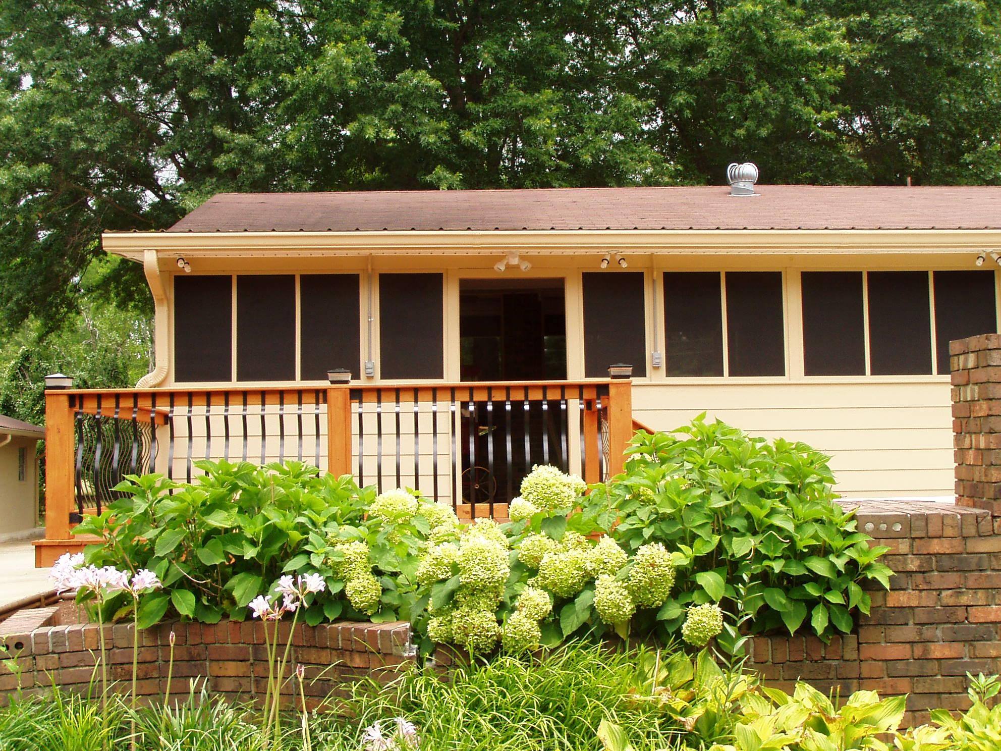 Deck addition to our home., click to load a larger version