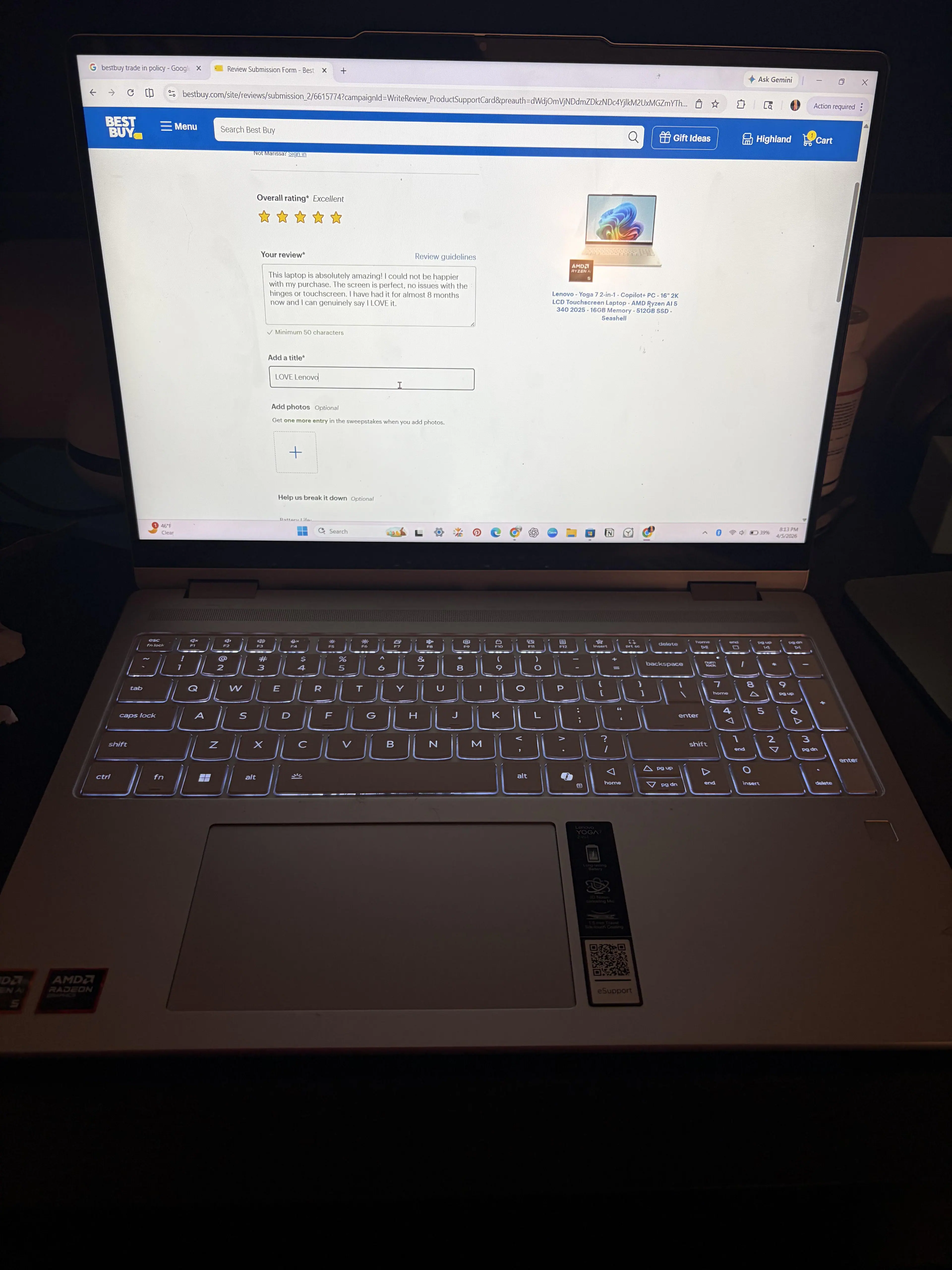 Customer provided image, click to load a larger version