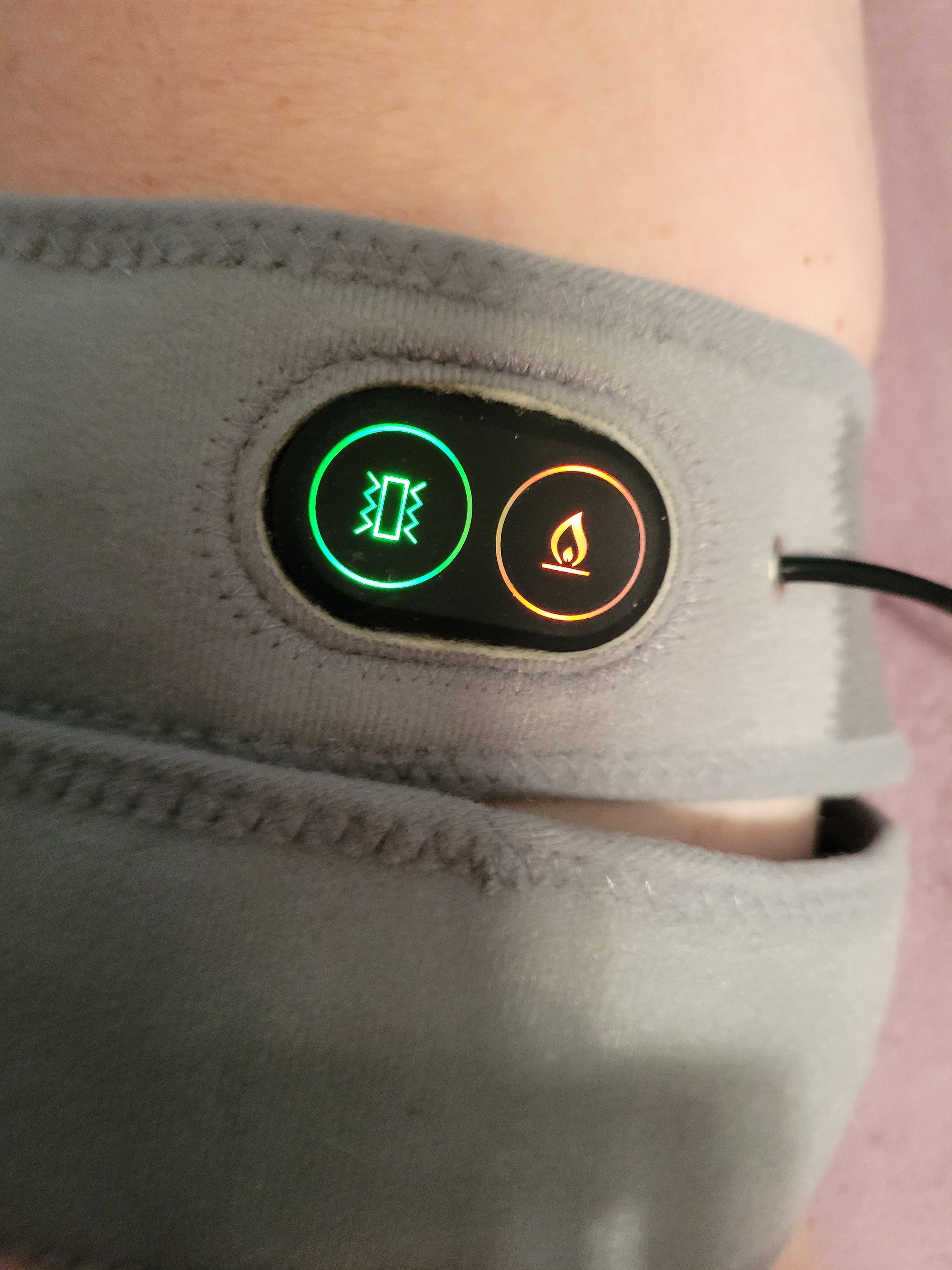 SI Wrap Low Massage & Hi Temp Button, click to load a larger version