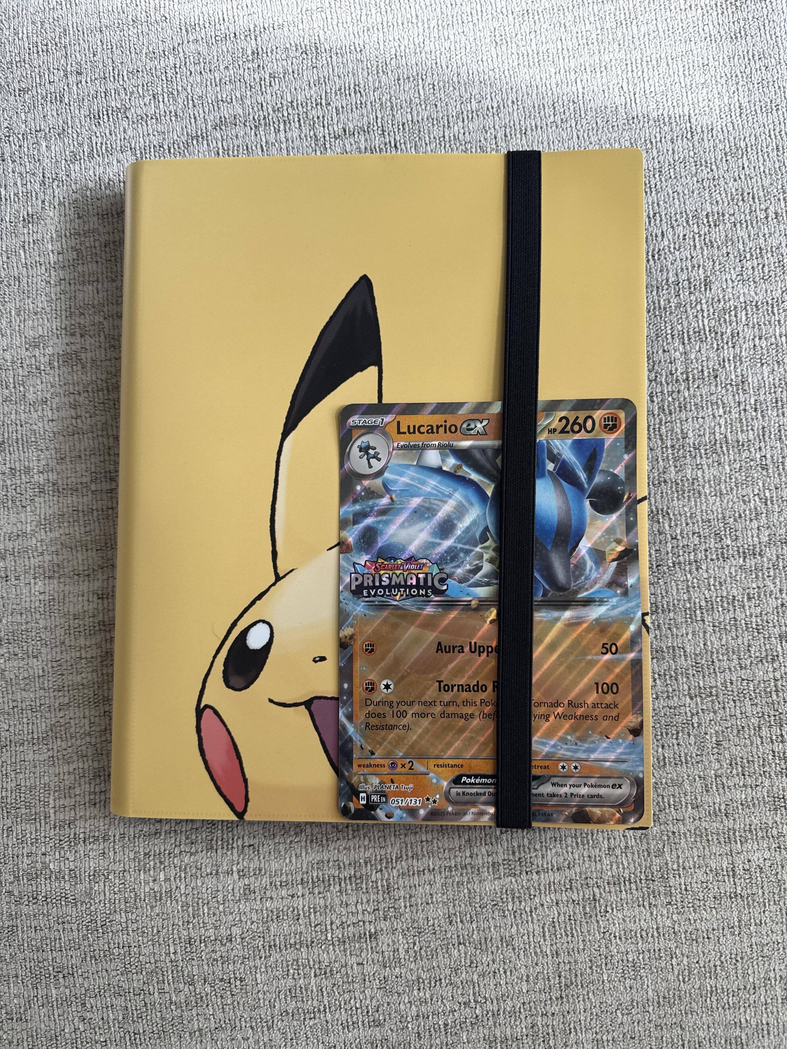 Ultra PRO Pikachu 9 Pocket PRO Binder for Pokmon 16541 - Best Buy